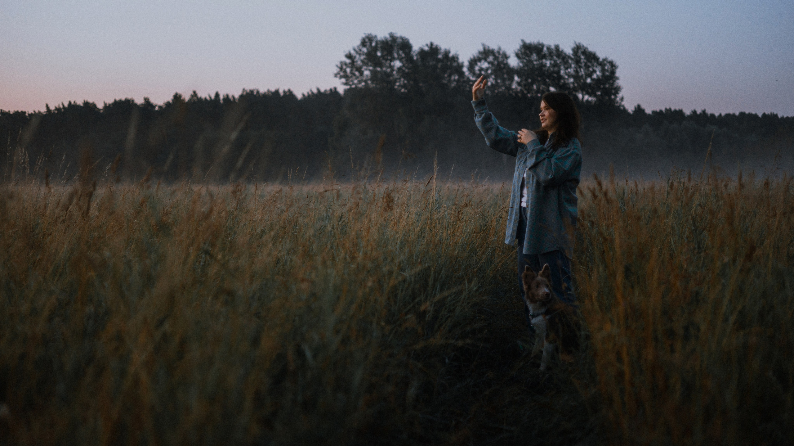 Полина и Паддингтон. Фотограф-анималист Богданова Полина