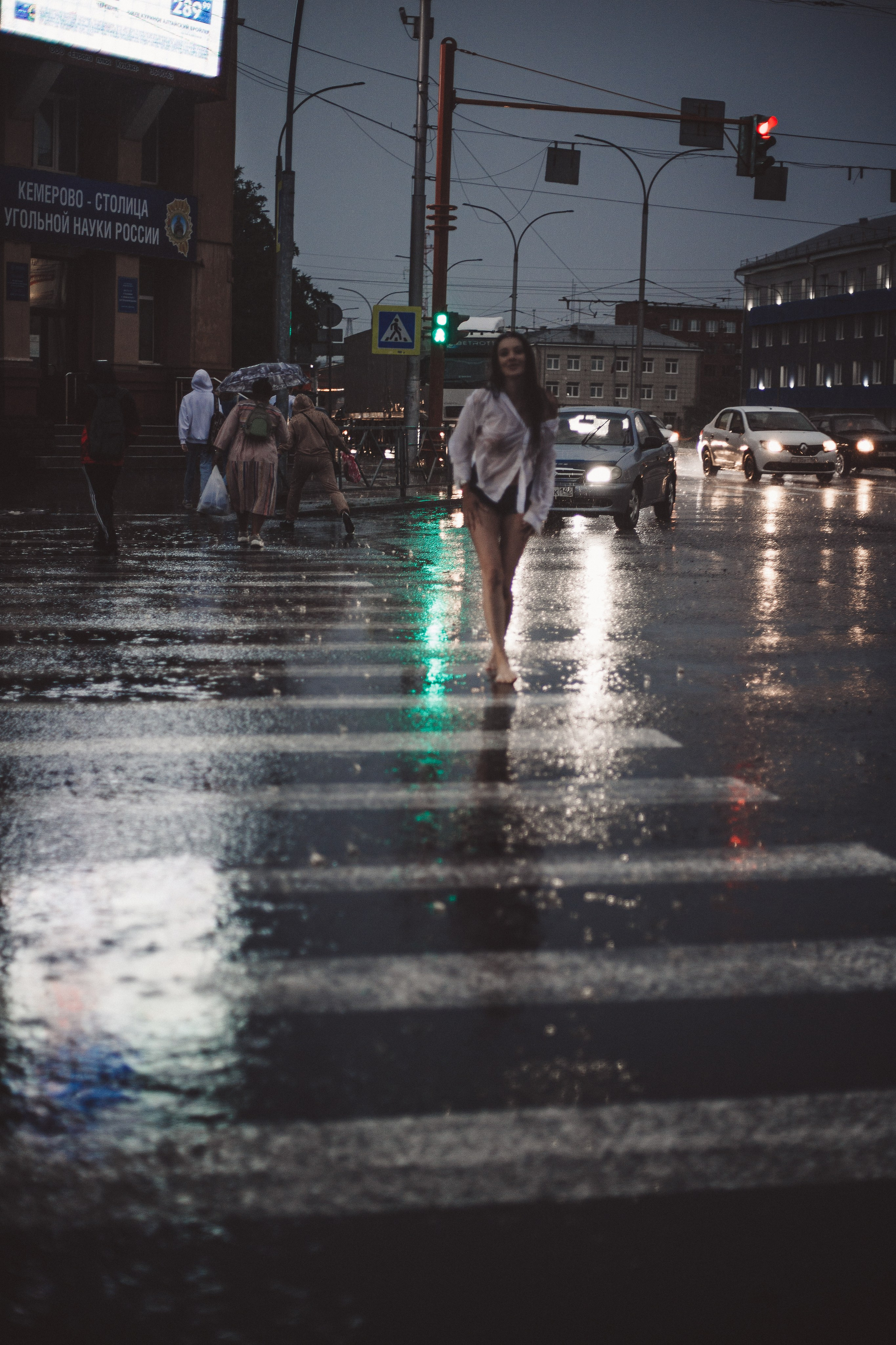 Фотопроект - «Это просто дождь…». Семейный и женский фотограф Кемерово Мария Степ