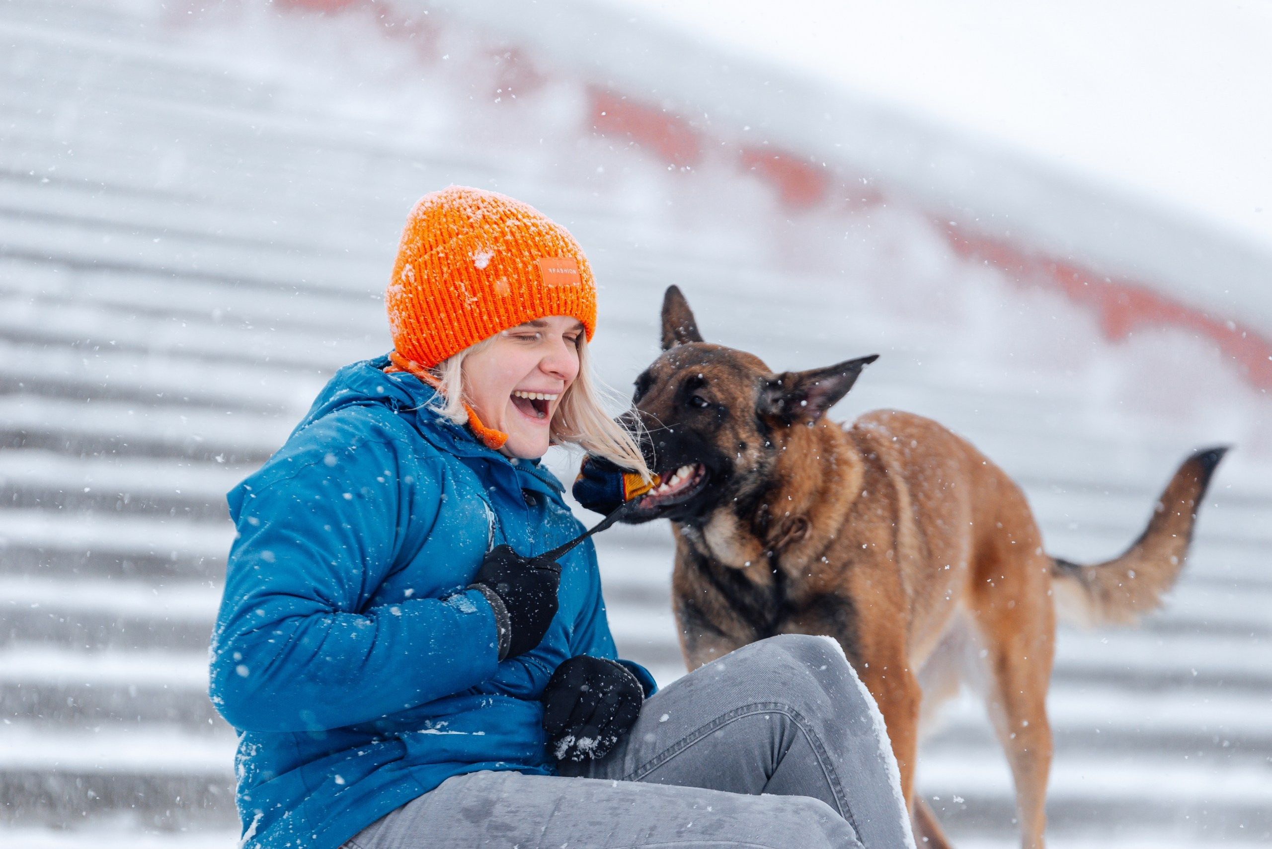 Кристина и Зума. Фотограф-анималист Анастасия Парфенова|Екатеринбург