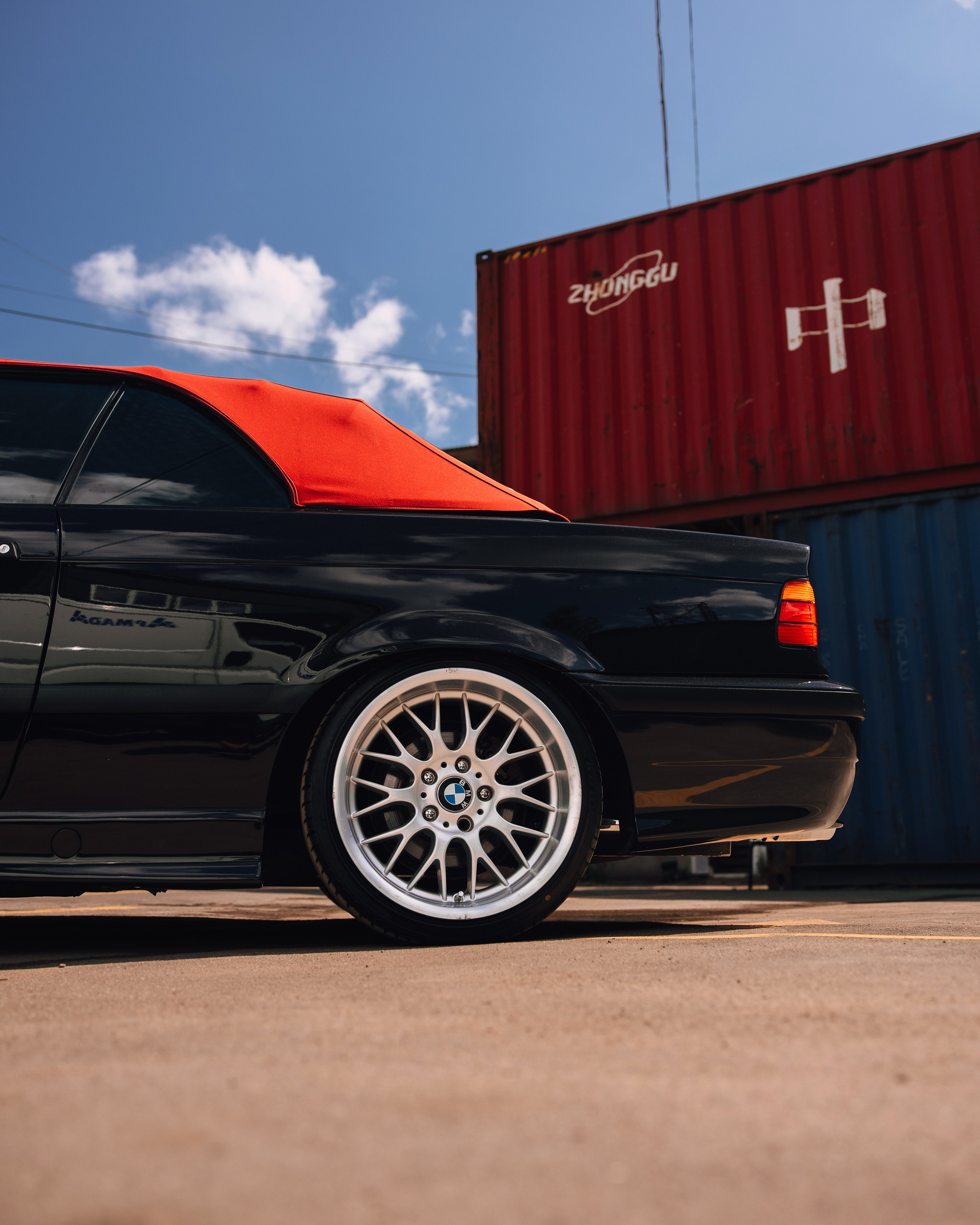 BMW E36 Cabrio. DeLorein