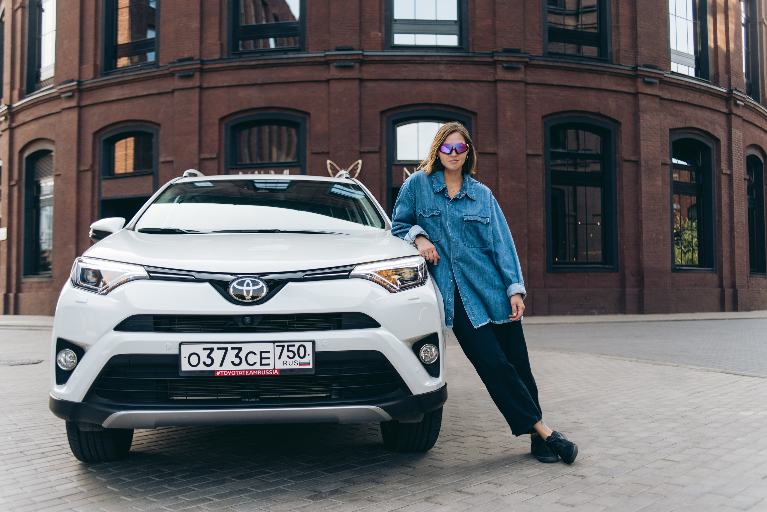 Атлеты Toyota Team Russia. DeLorein