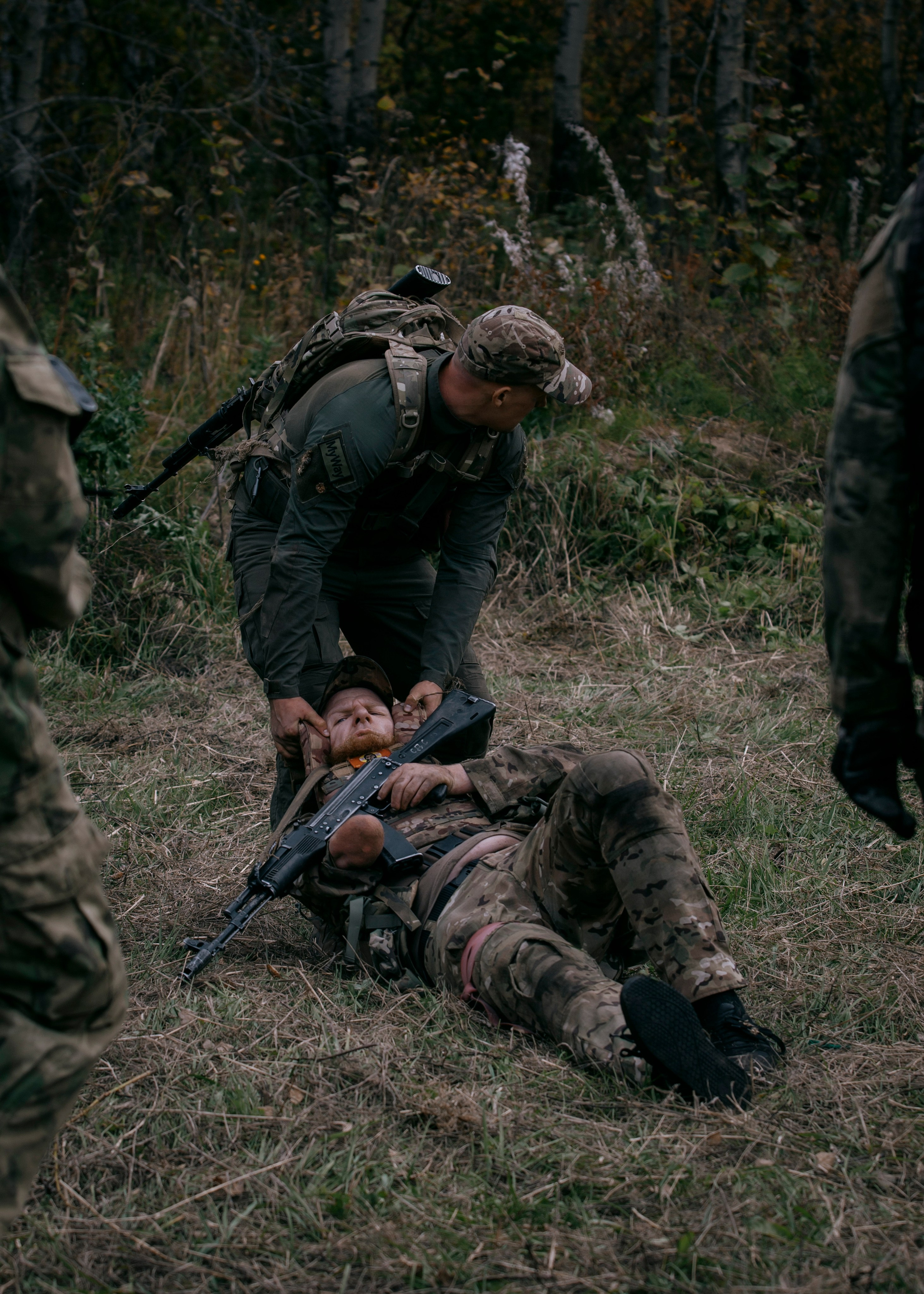 Квалификационные испытания. Сдача на шеврон «Боевая Единица». Портретный фотограф в Москве Дарья Цезария