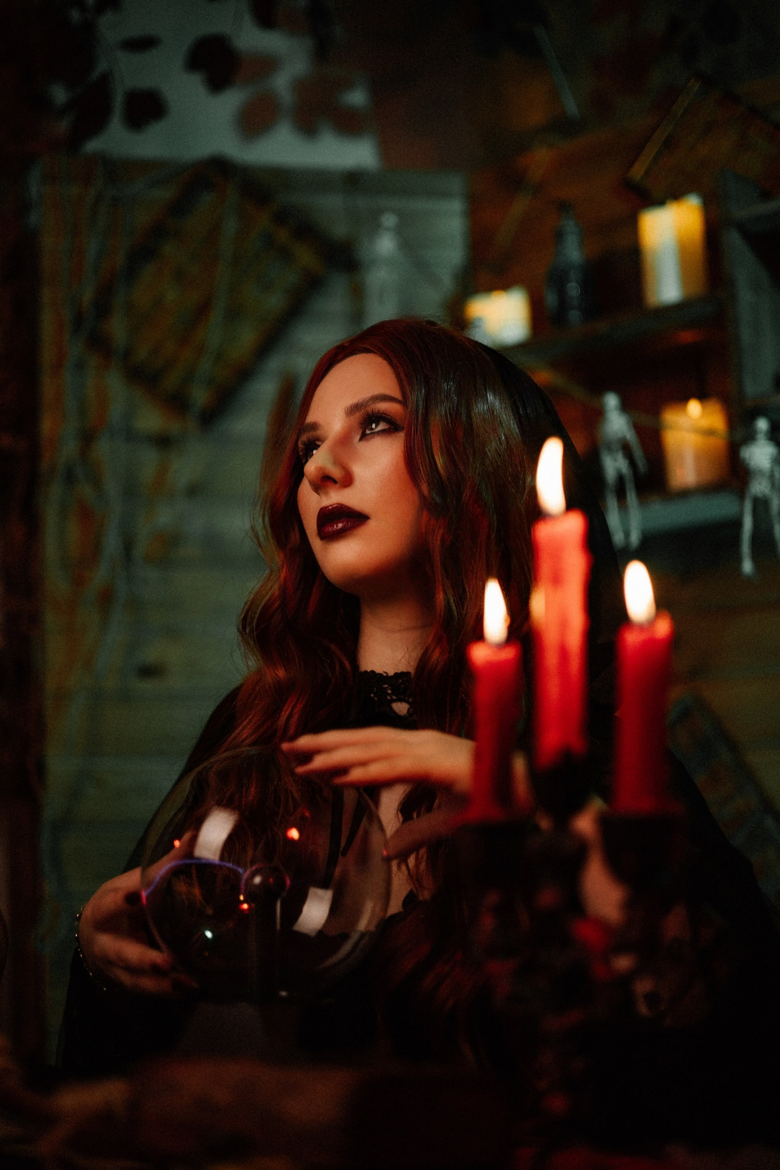 Для Саши | ведьма соблазнительница 🕯️. Портретный фотограф в Новосибирске