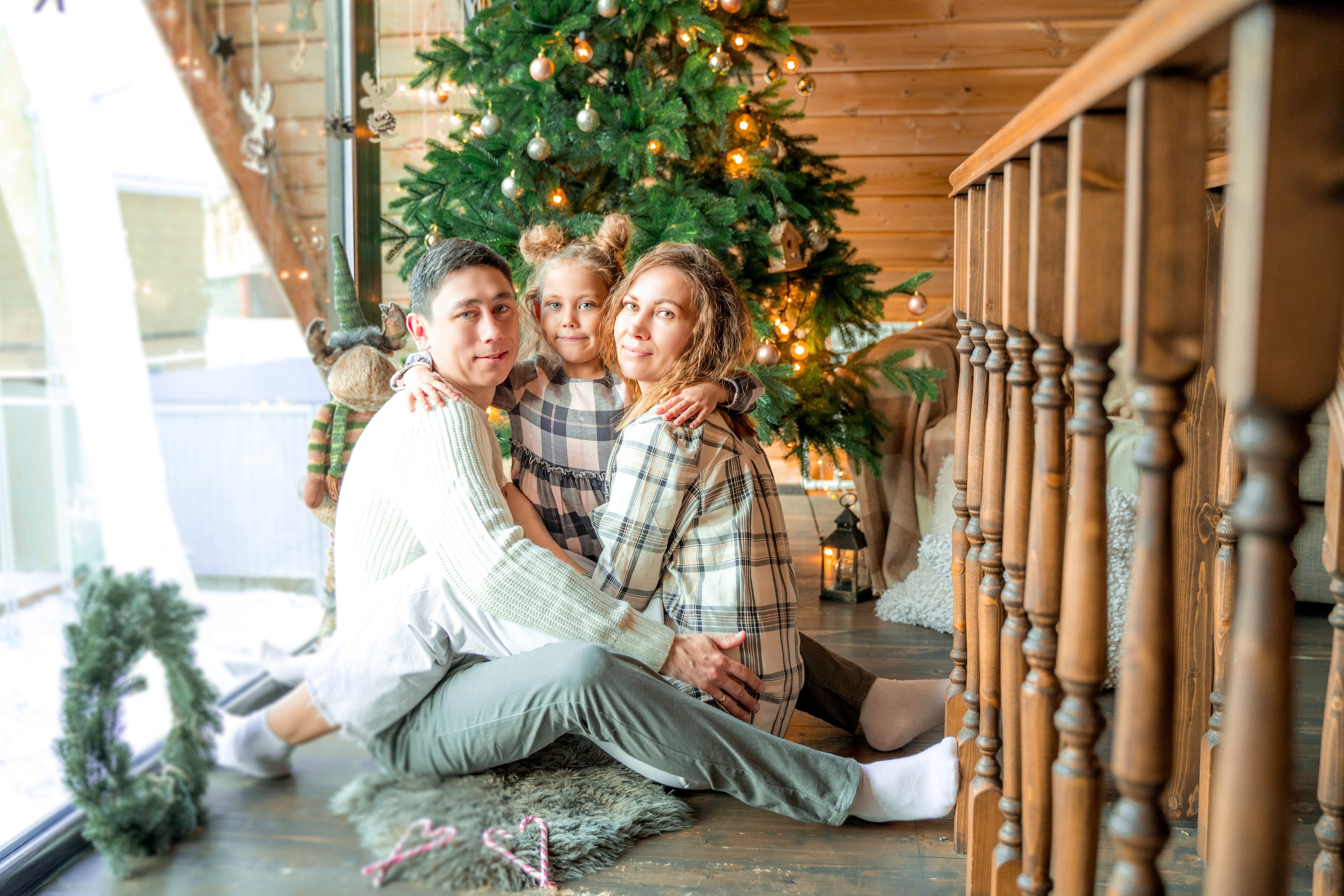 Новогодняя фотосессия в доме. Свадебный и репортажный фотограф в Уфе| Осетрова Ольга