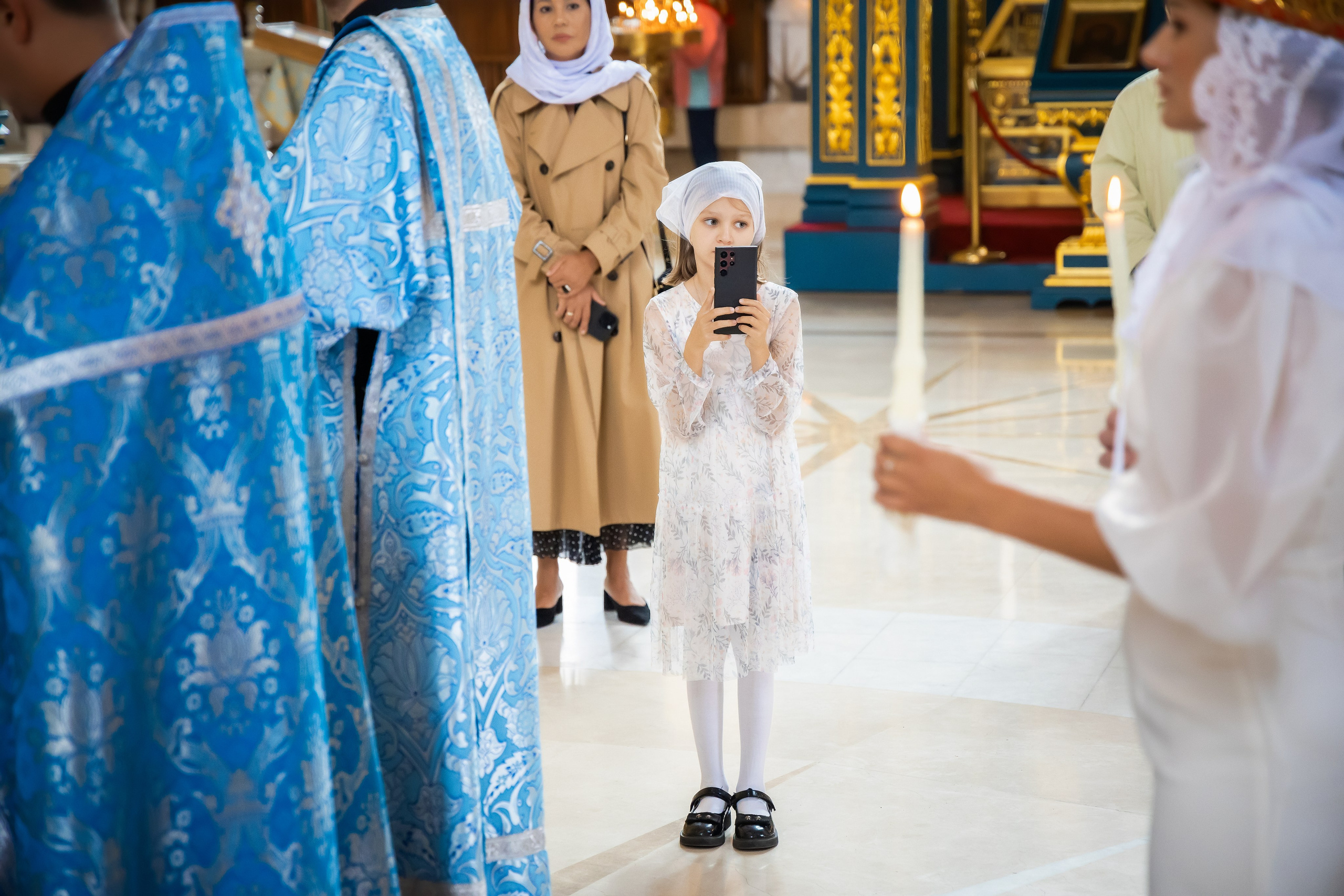 В Храме. Семейный и Свадебный фотограф в Астане Александр Астапов