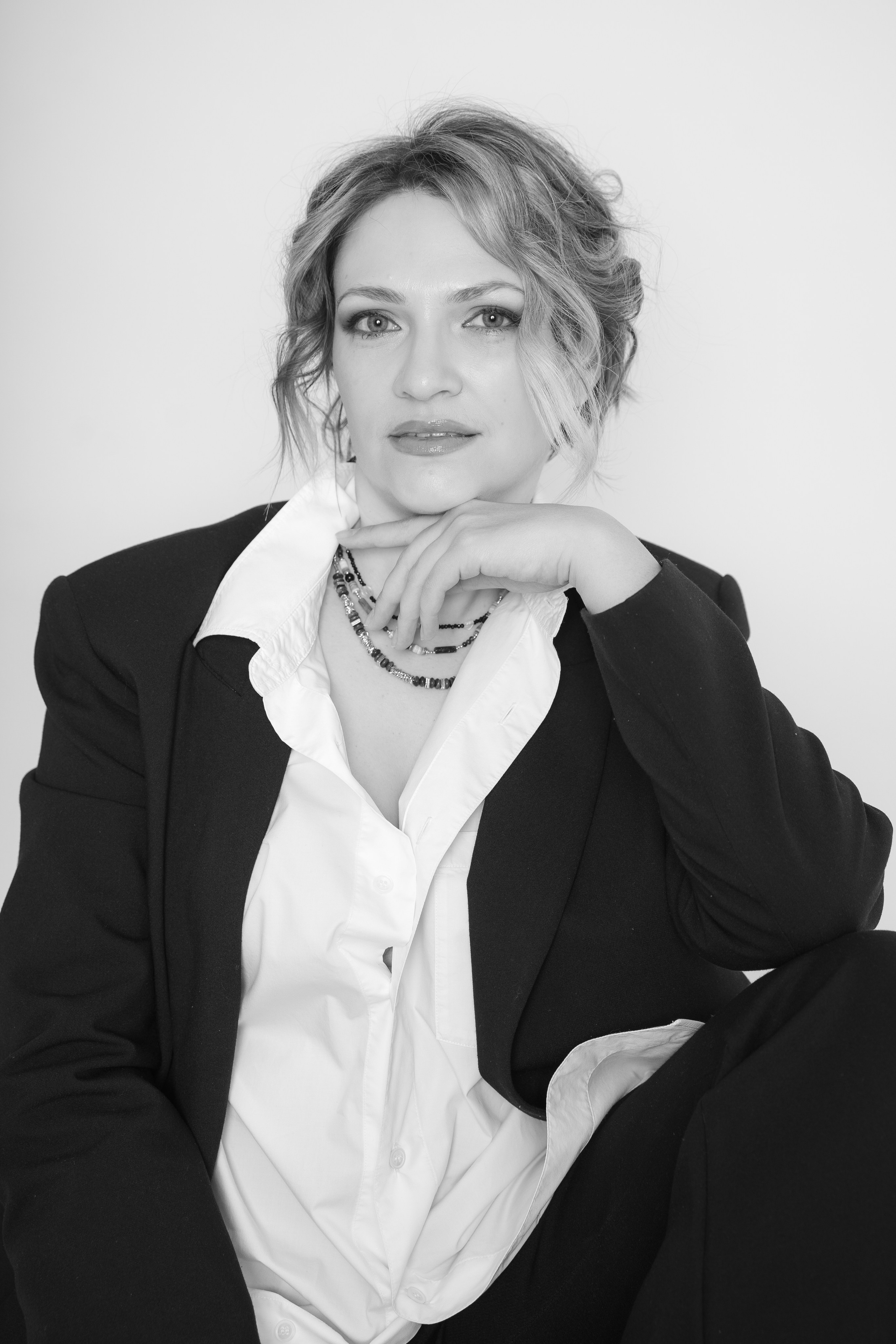 Черно-белая фотосессия