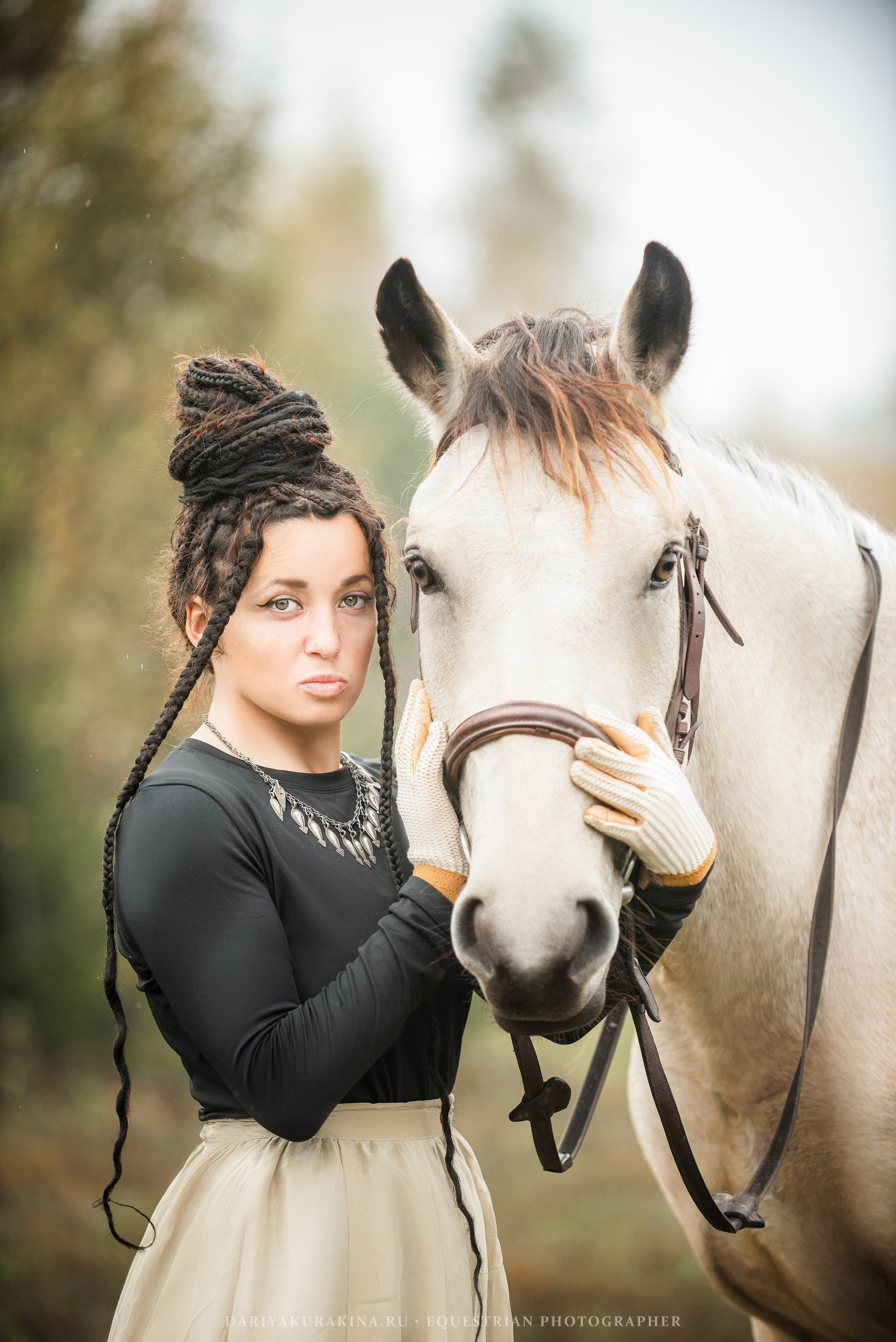 Ира, Тамара и Лена, КСК «БАЛЛАДА». Конный фотограф Куракина Дарья • Фотосессии с лошадьми