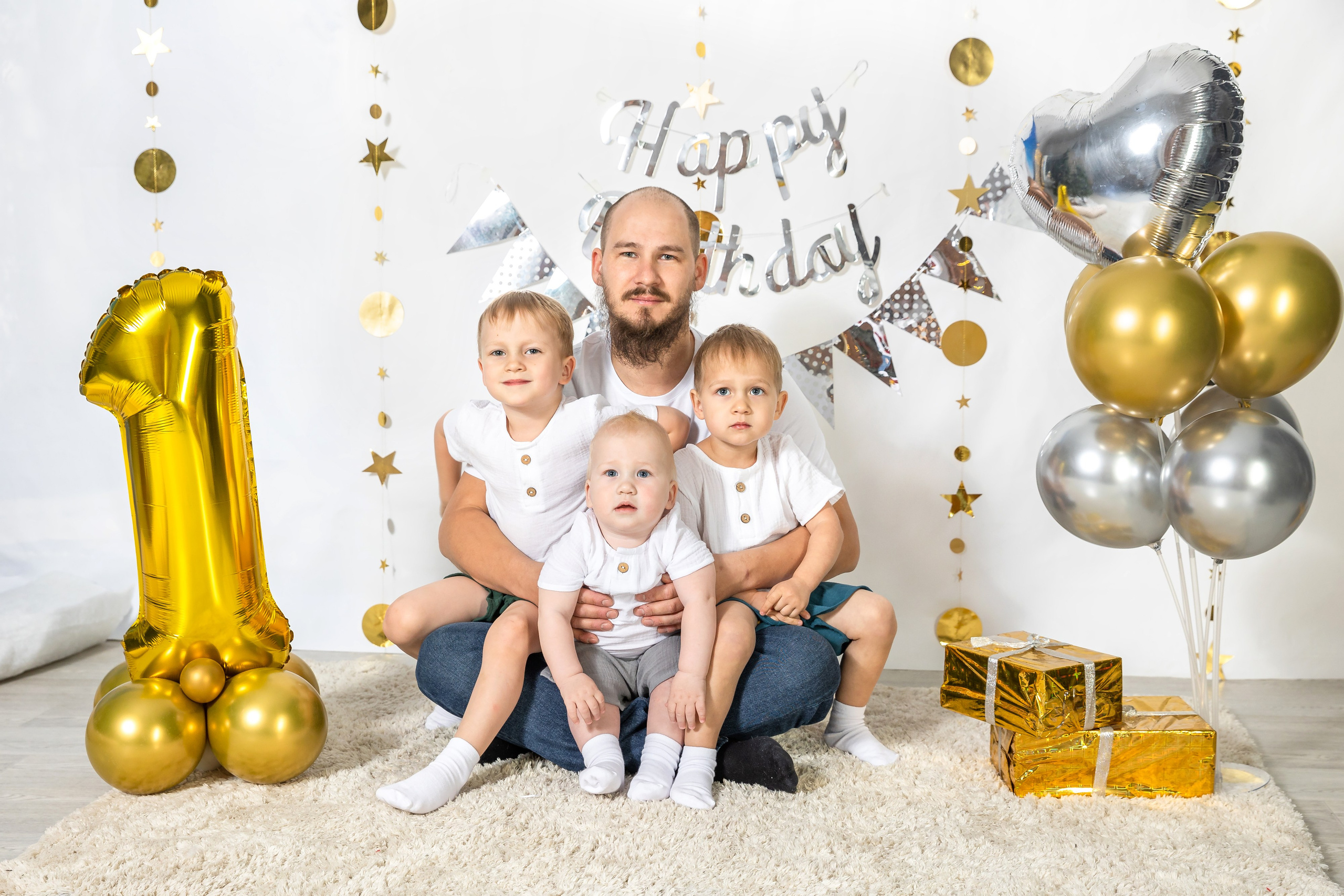 Золотое годовасие. Детский семейный фотограф в г. Находка Ольга Коваленко, фотостудия Memories