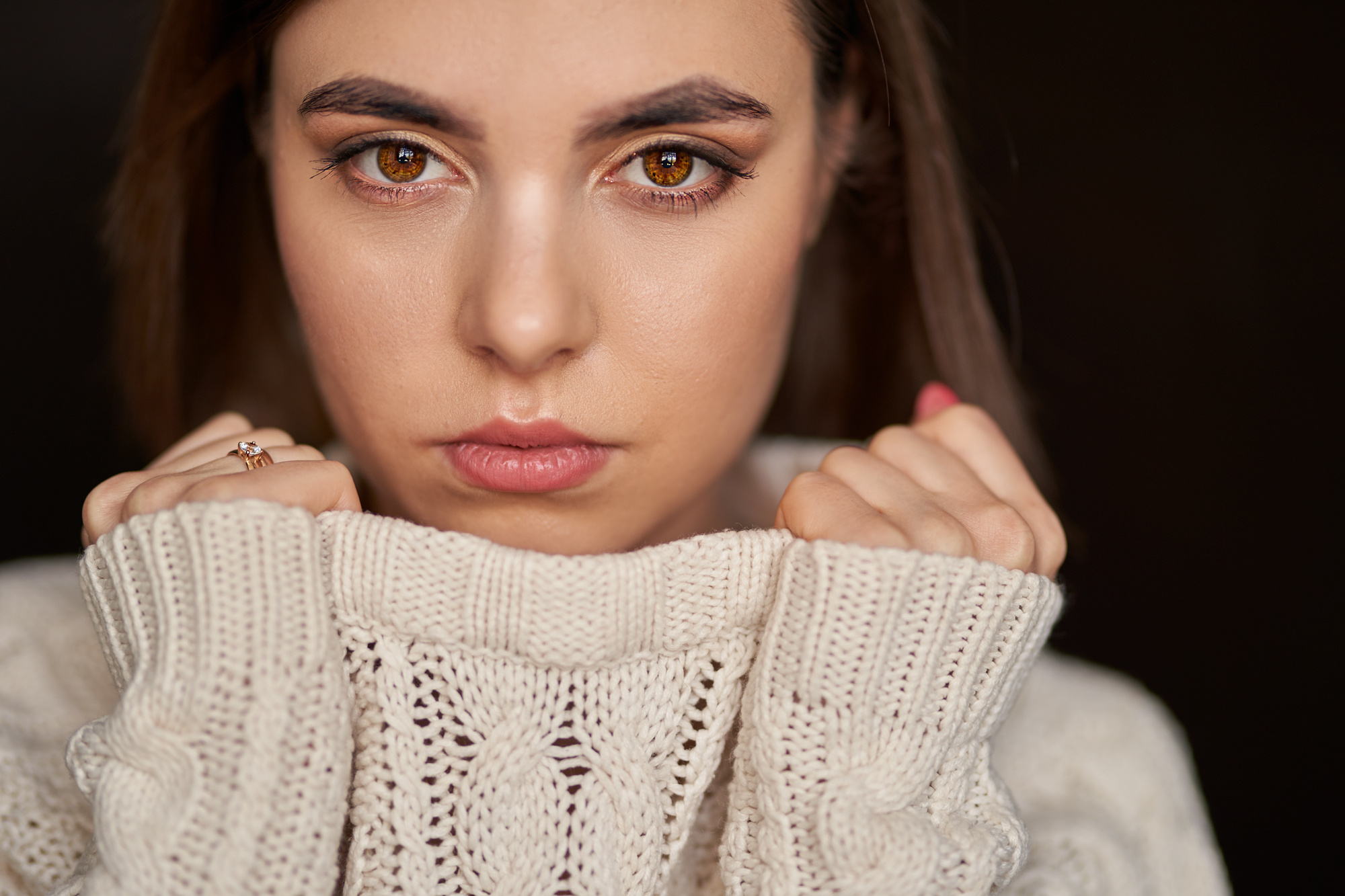 Фотосессия Насти в студии. Photographer in St. Petersburg Vadim Ivanov