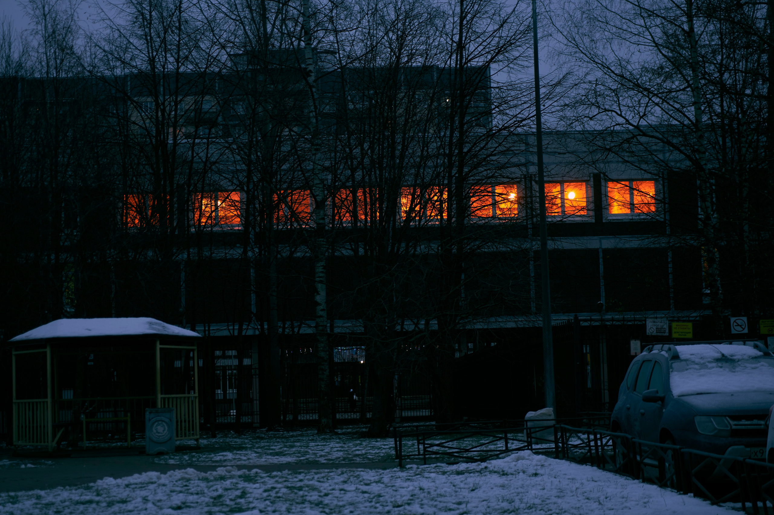 Morning on the way to school. Mashoolyaa: художник, фотограф, Санкт-Петербург, Волгоград, Мир
