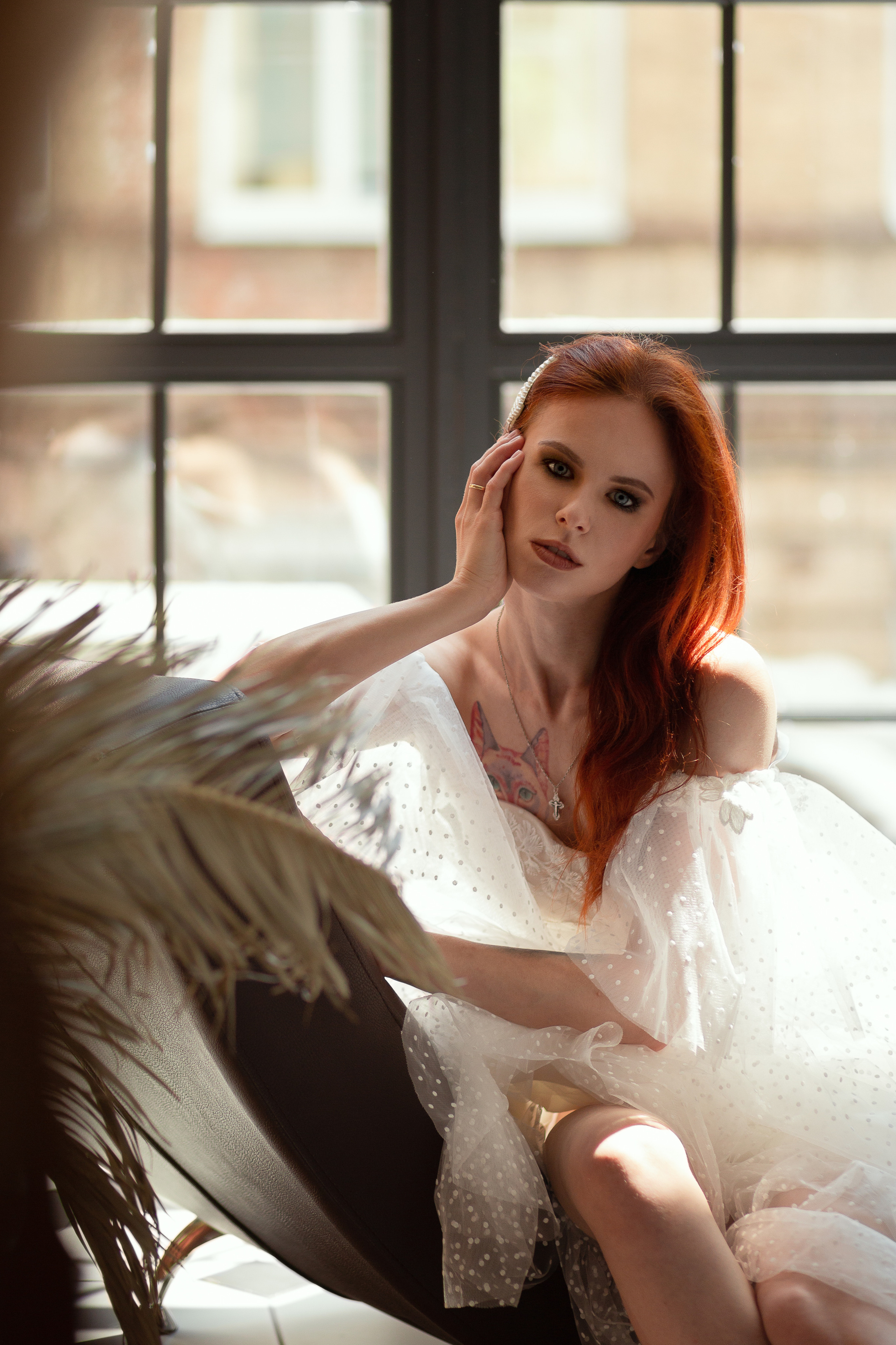 Екатерина. Белое платье & чёрные кеды. Детский семейный фотограф в г. Москве Жанна Трофимова