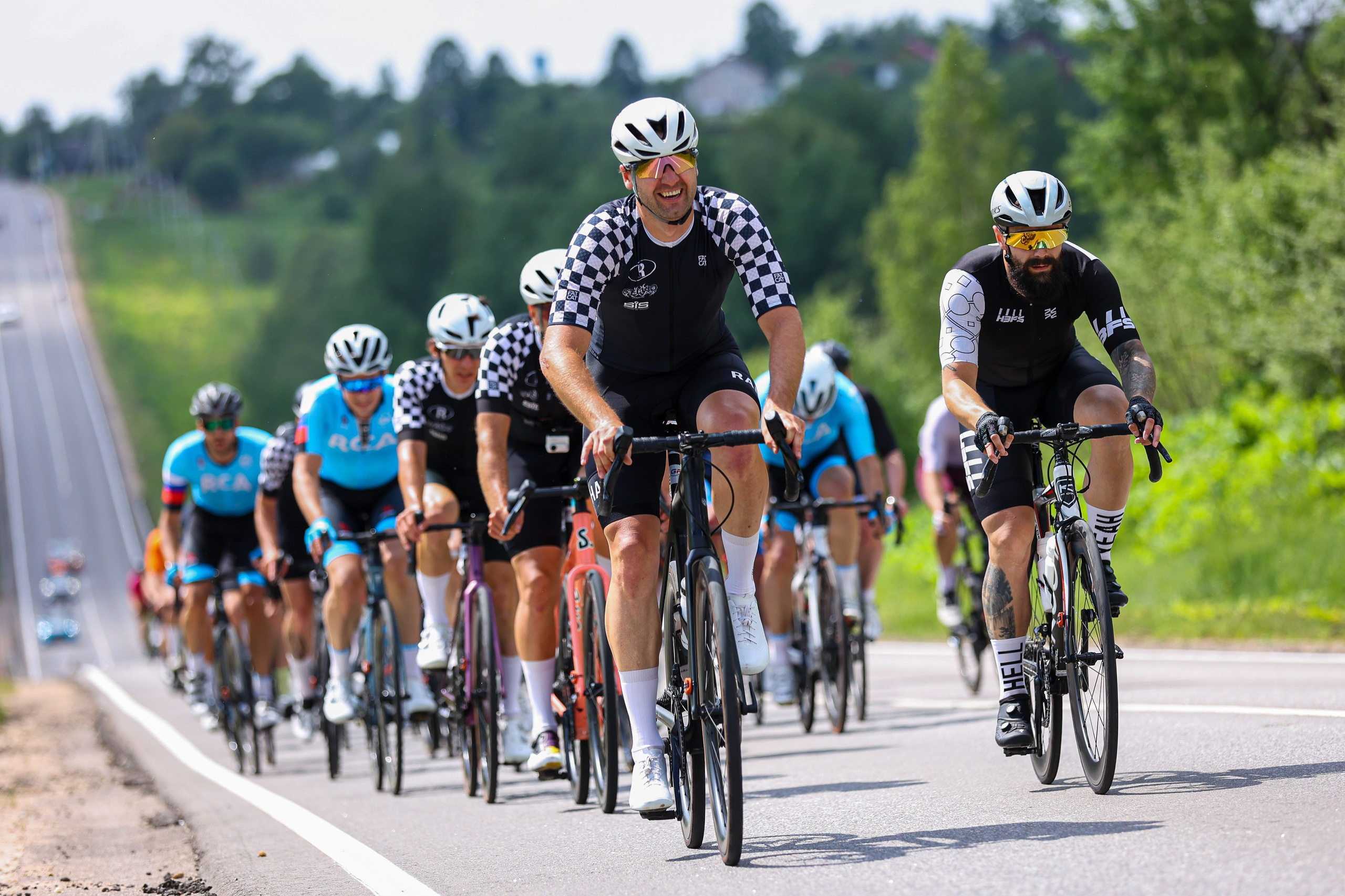 Шоссейные велогонки. Спортивный фотограф Денис Веселов в Нижнем Новгороде