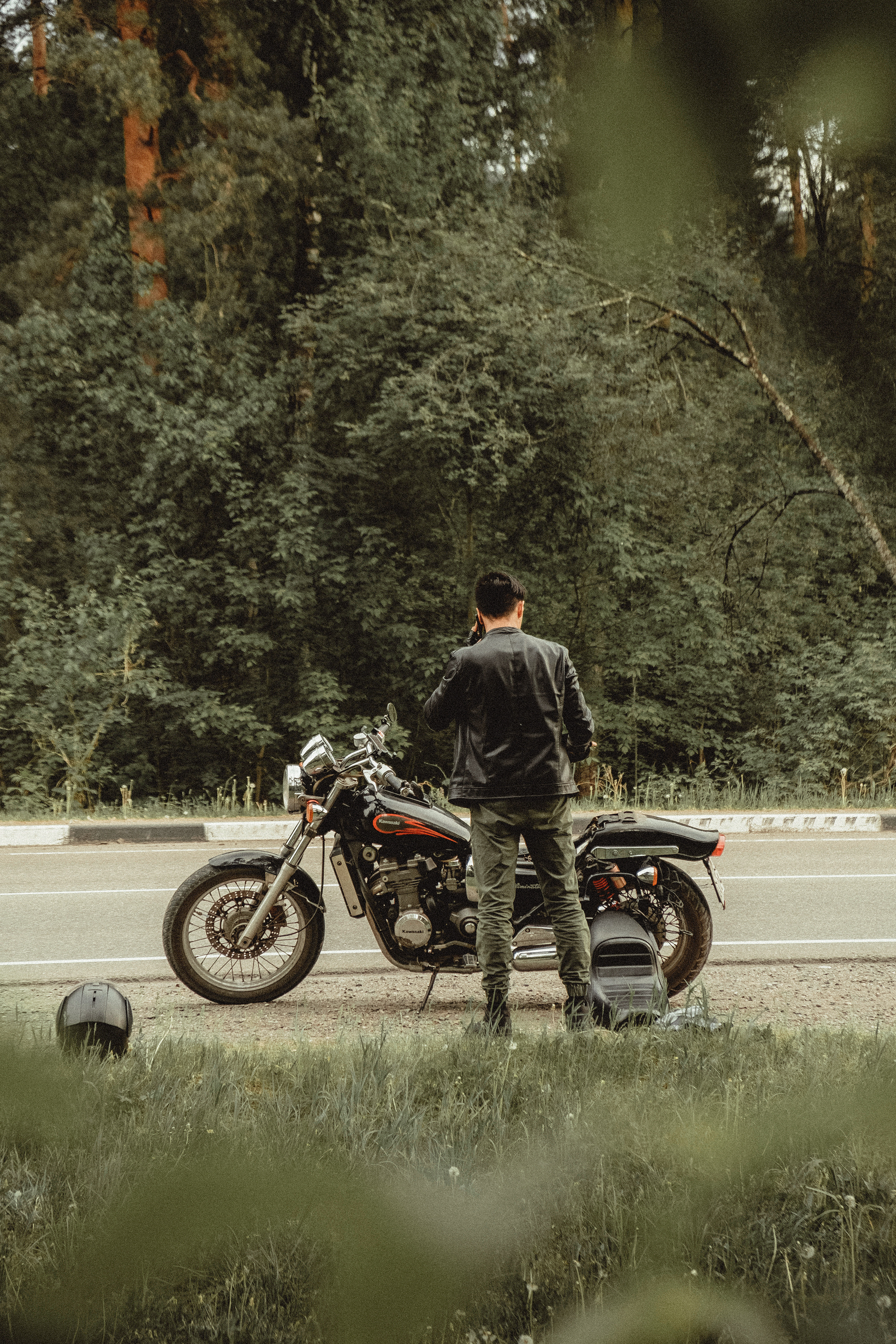 Фотосессия Айдара на байке. Фотосъемка свадеб и семейных фотосессий в Республике Алтай