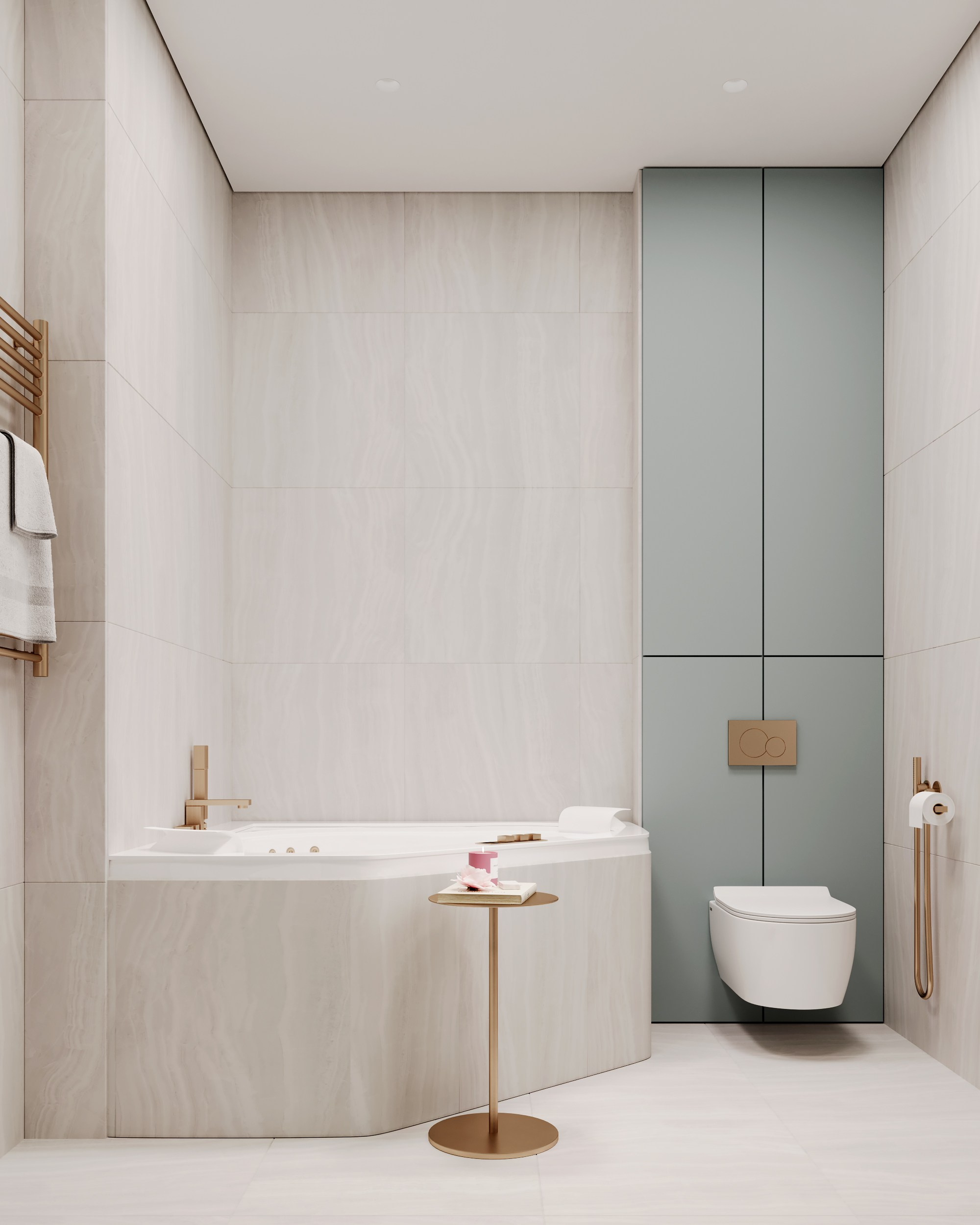 Color Classic. Дизайн интерьера | 3D визуализация | Миланская Марина