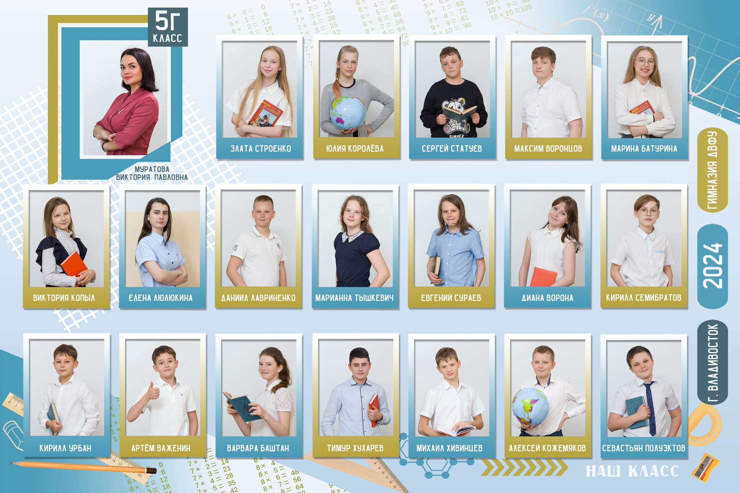 Съемка групповых фото. Школьный фотограф во Владивостоке Пермякова Олеся