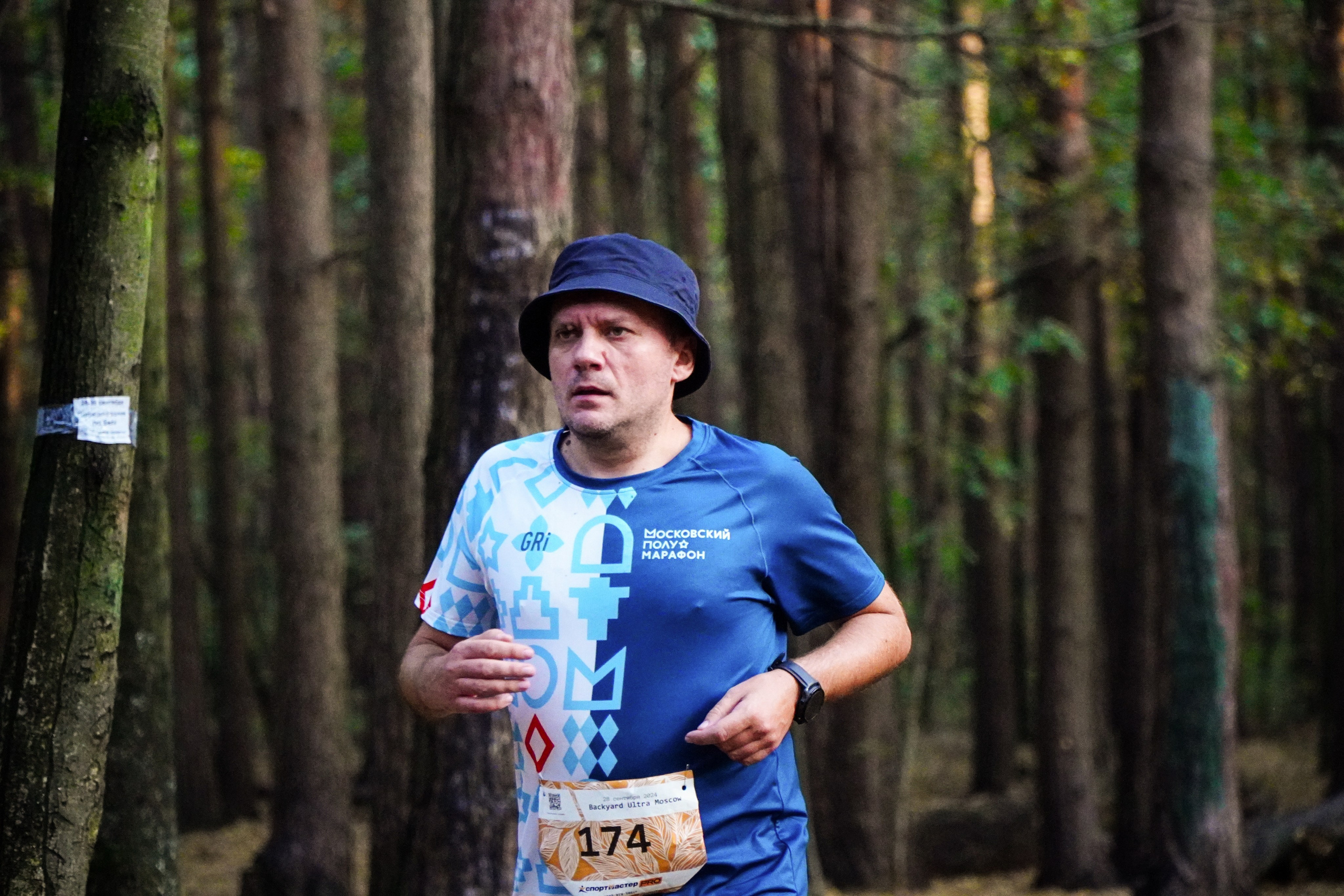 Backyard Ultra Moscow 2024. Роман Капилюшов. Бег. Фото. Видео. г. Люберцы