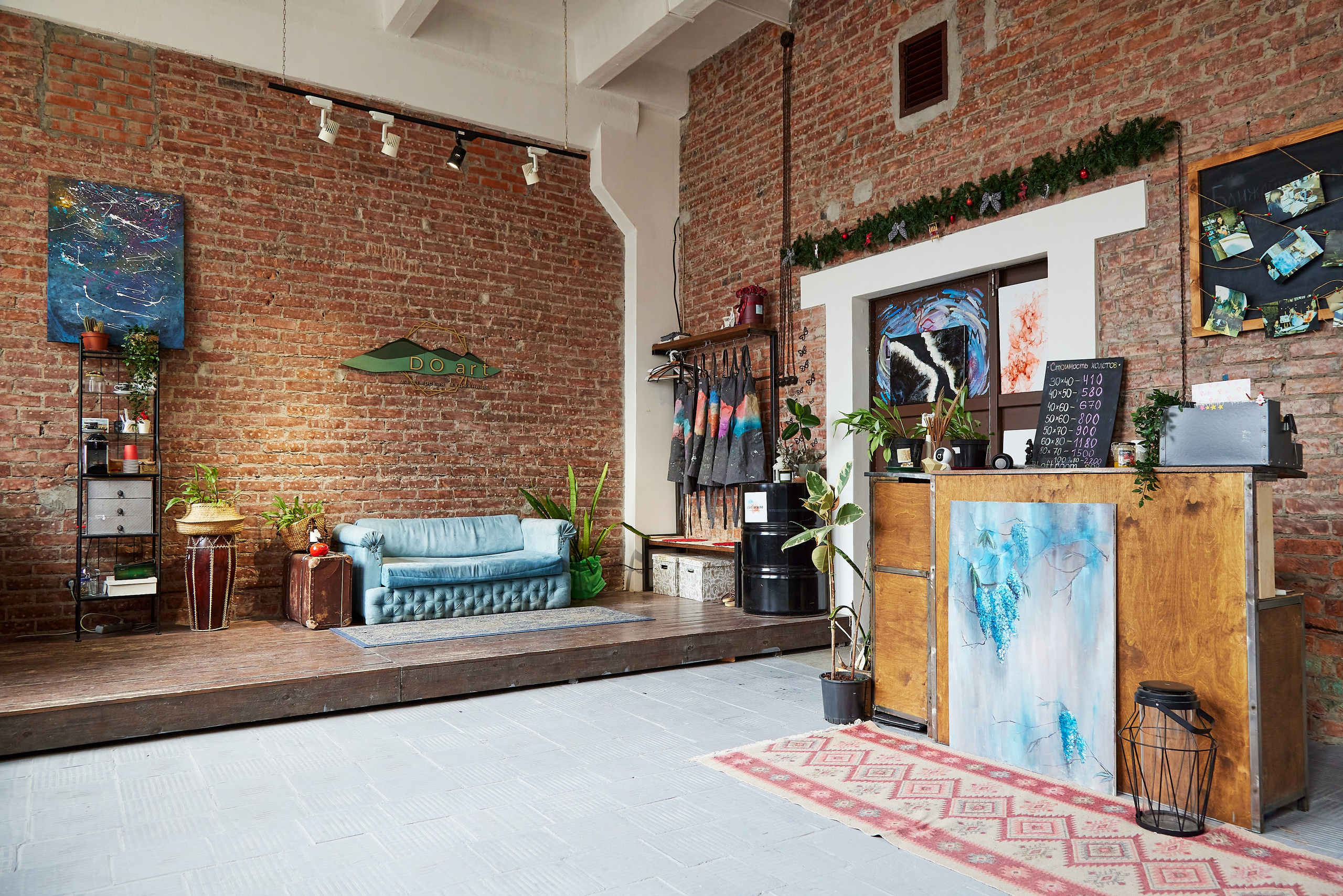 Творческая студия для взрослых Loft room. Фотограф Анастасия Леонтьева Санкт-Петербург