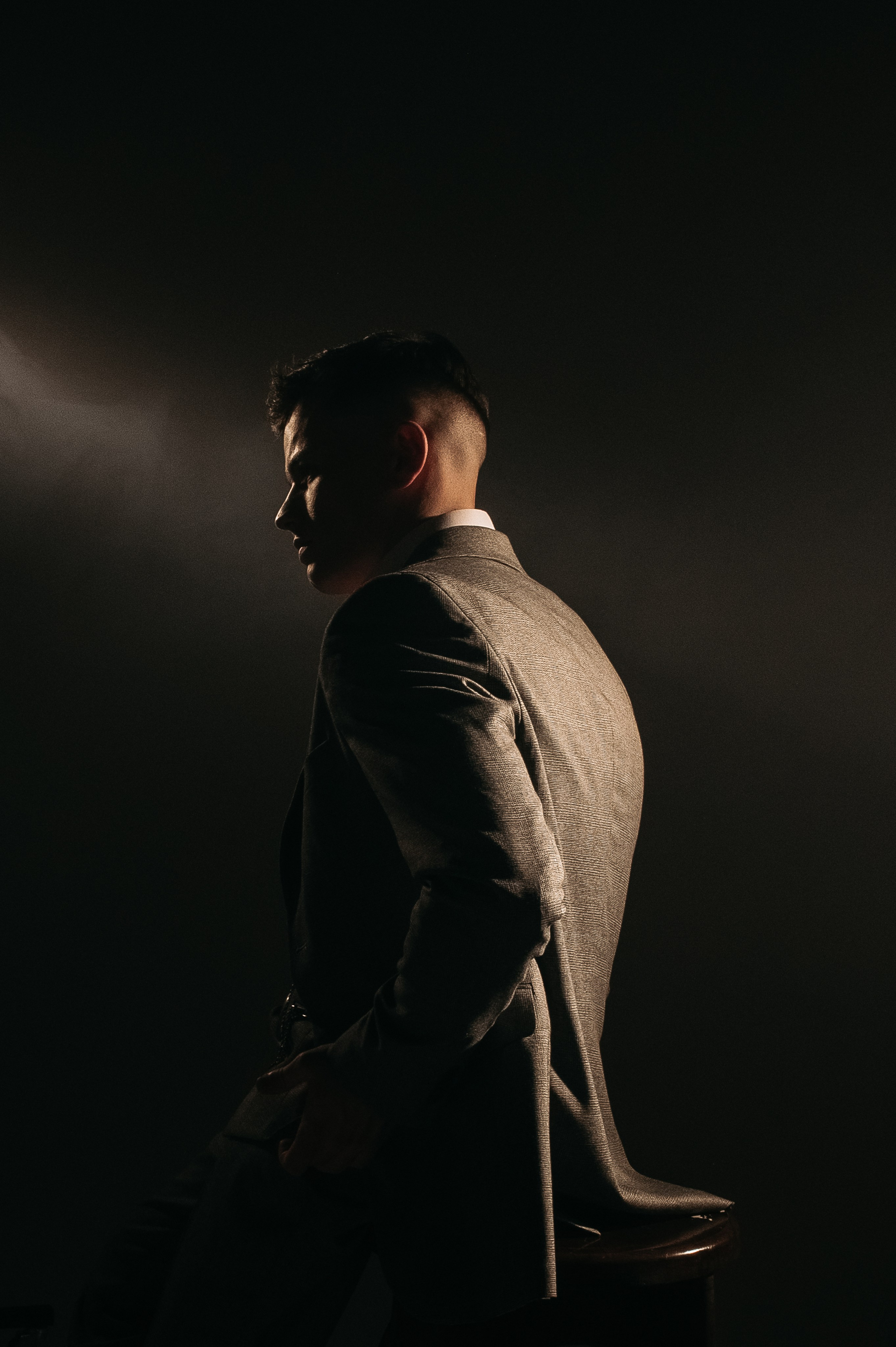 Мужской студийный портрет. Екатерина Бакурова — контент фотограф, женский фотограф в Краснодаре