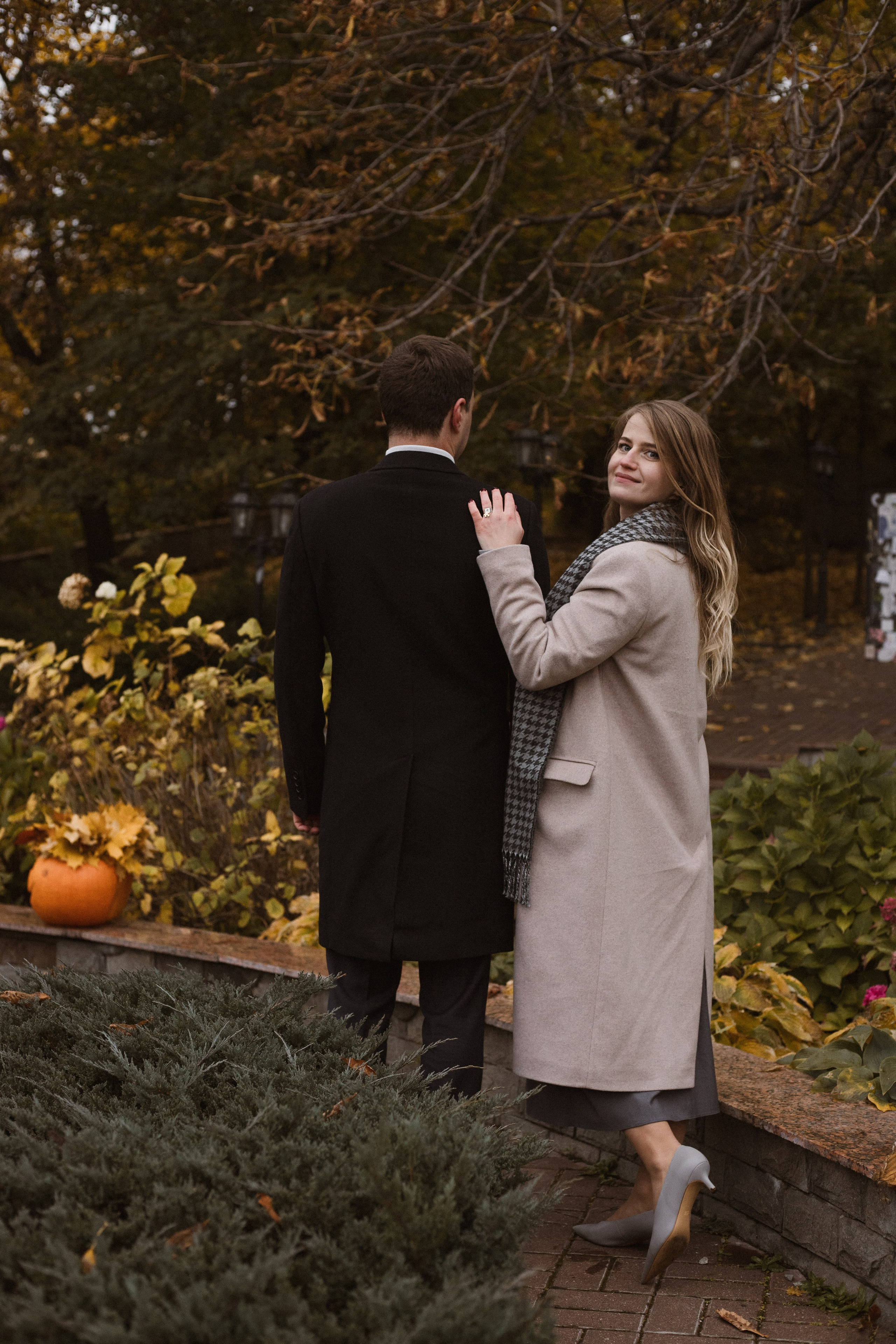 Осенняя прогулка. Свадебный и портретный фотограф в Москве Мария Кравченко