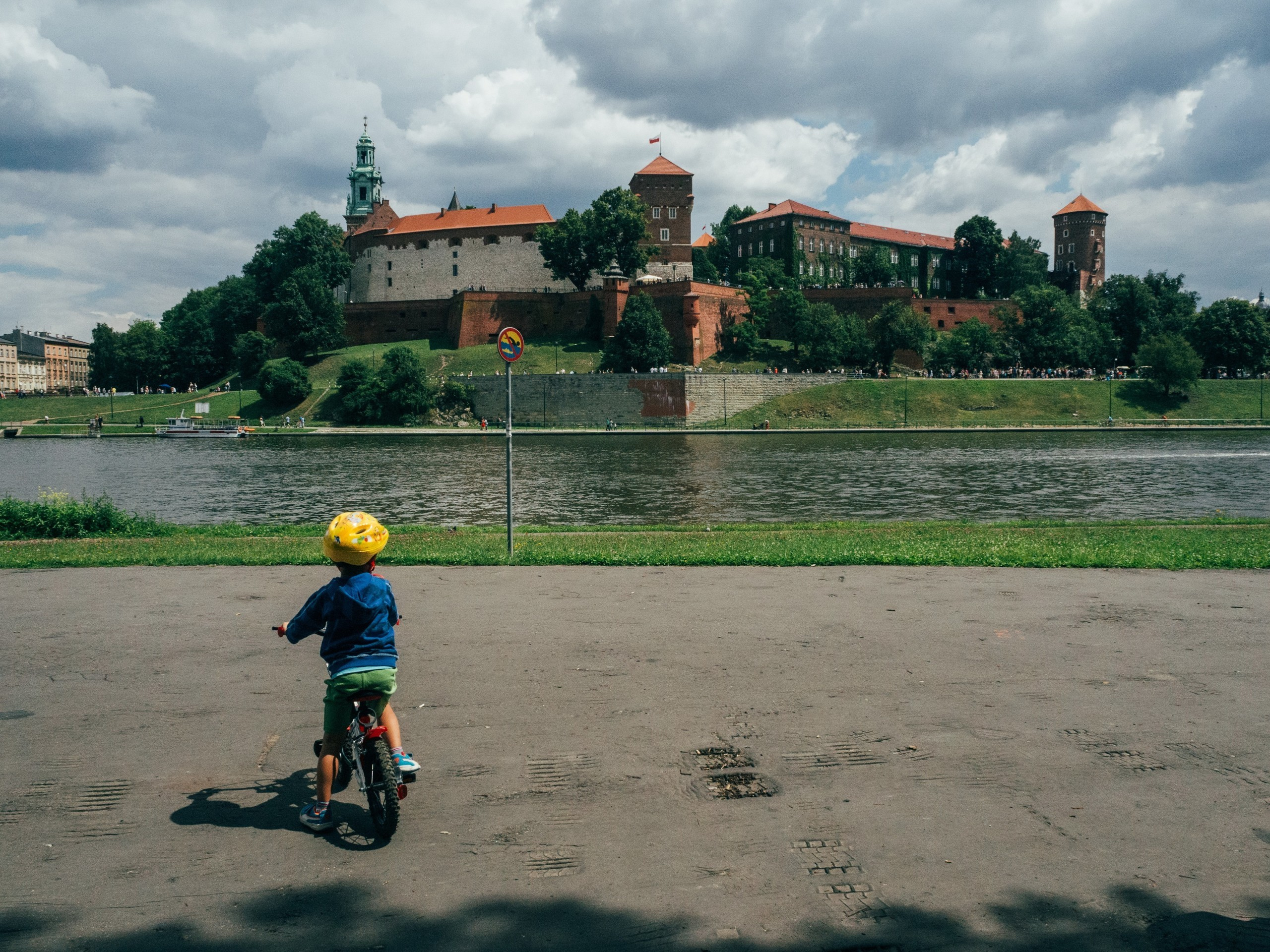 Poland. Künstler Verstecktoff