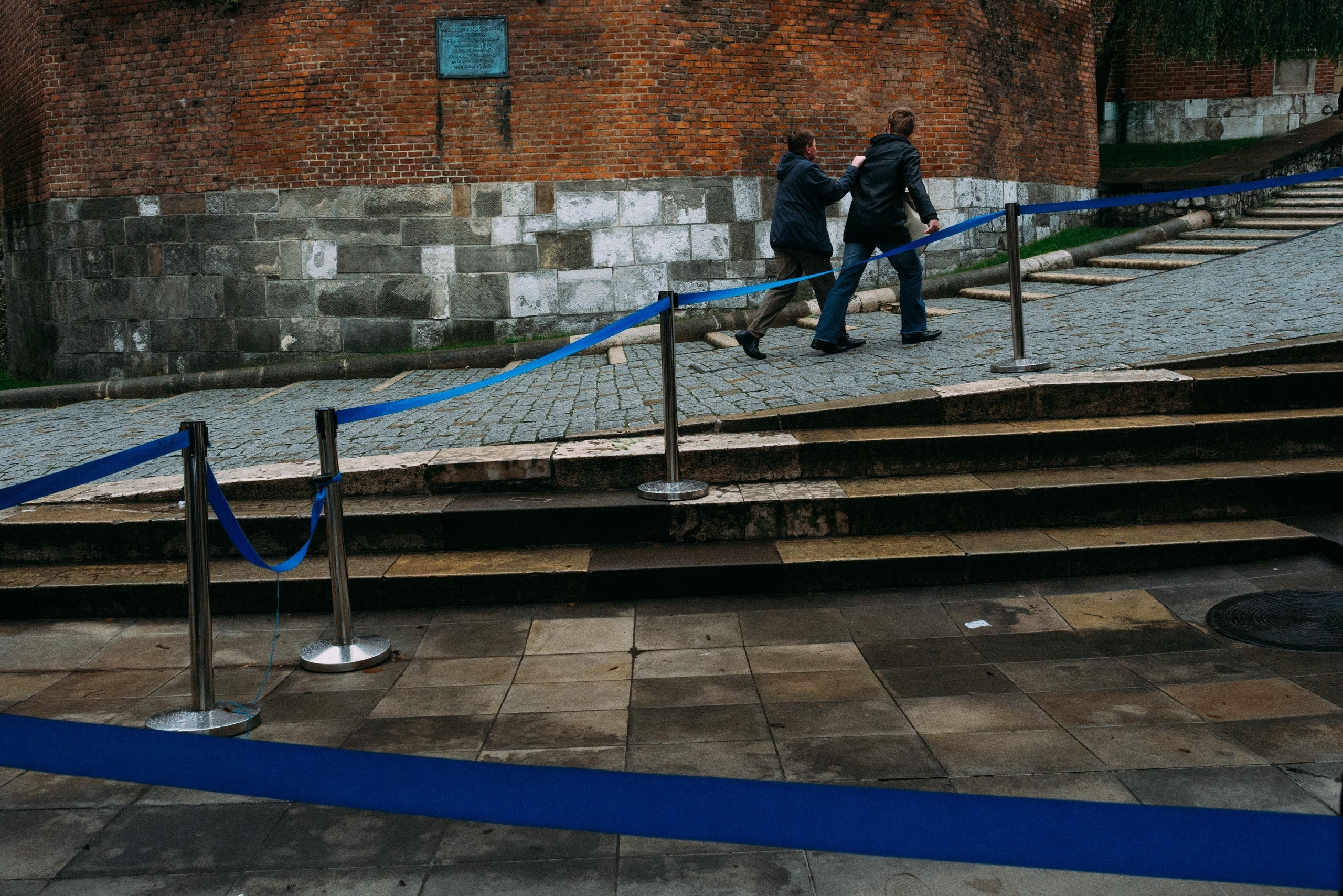 Poland. Künstler Verstecktoff