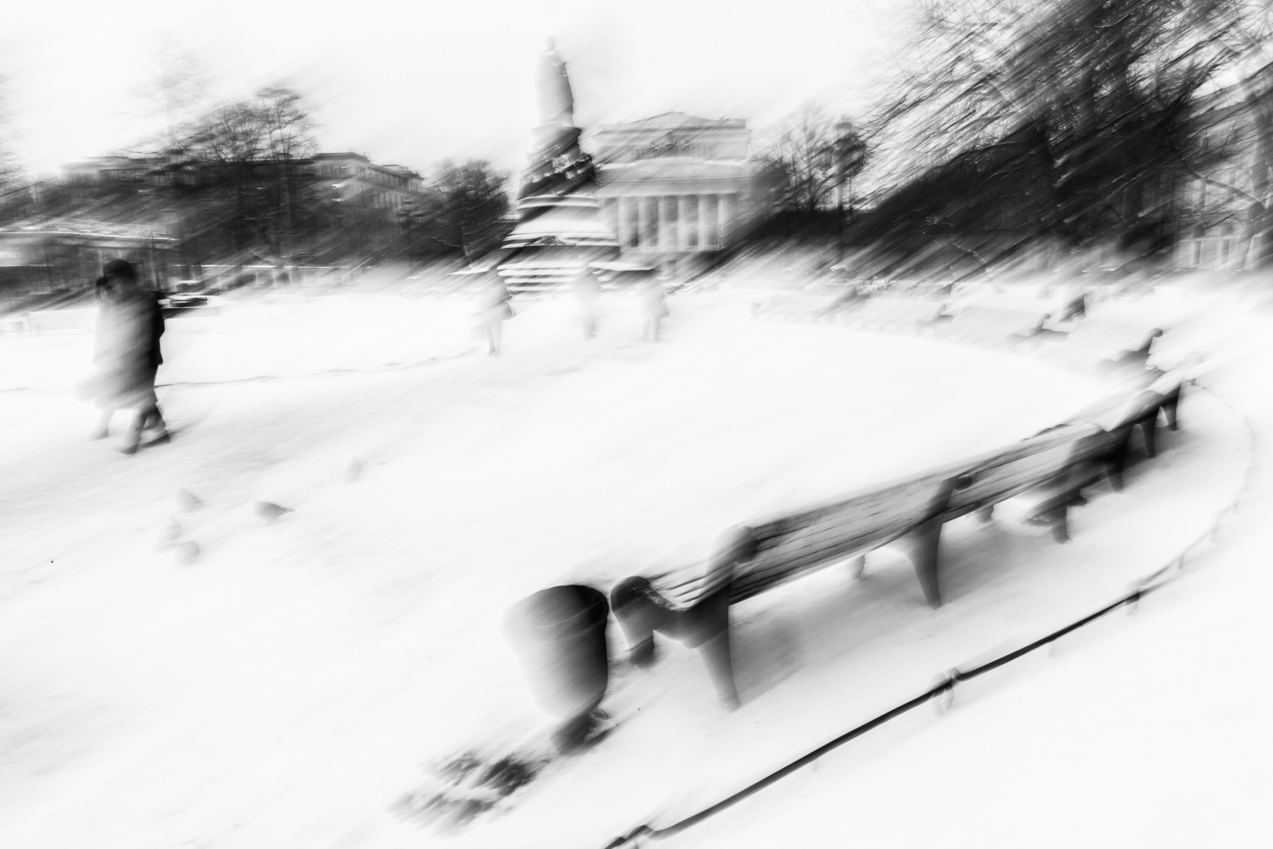 Saint-Petersburg. Künstler Verstecktoff