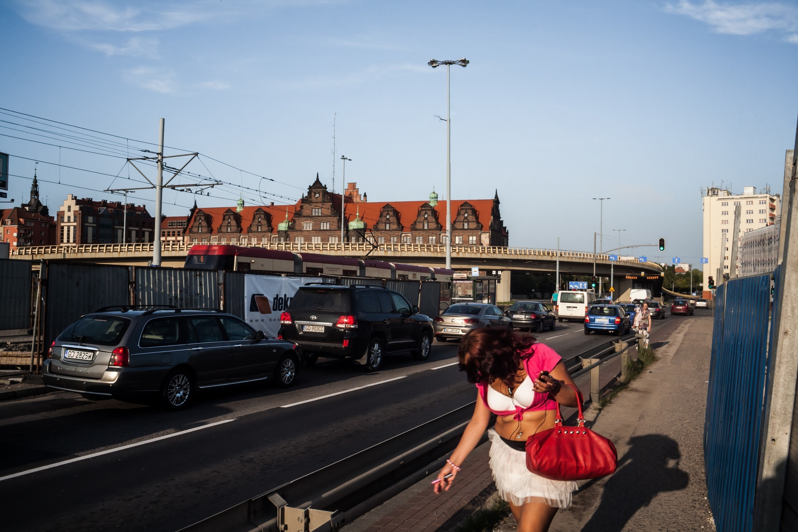 Poland. Künstler Verstecktoff