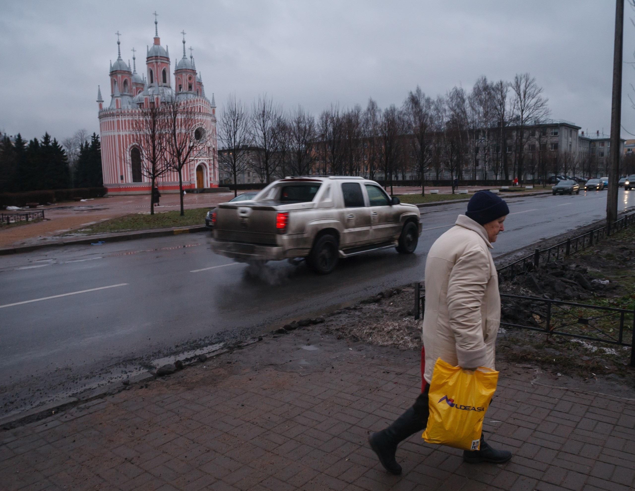 Saint-Petersburg. Künstler Verstecktoff