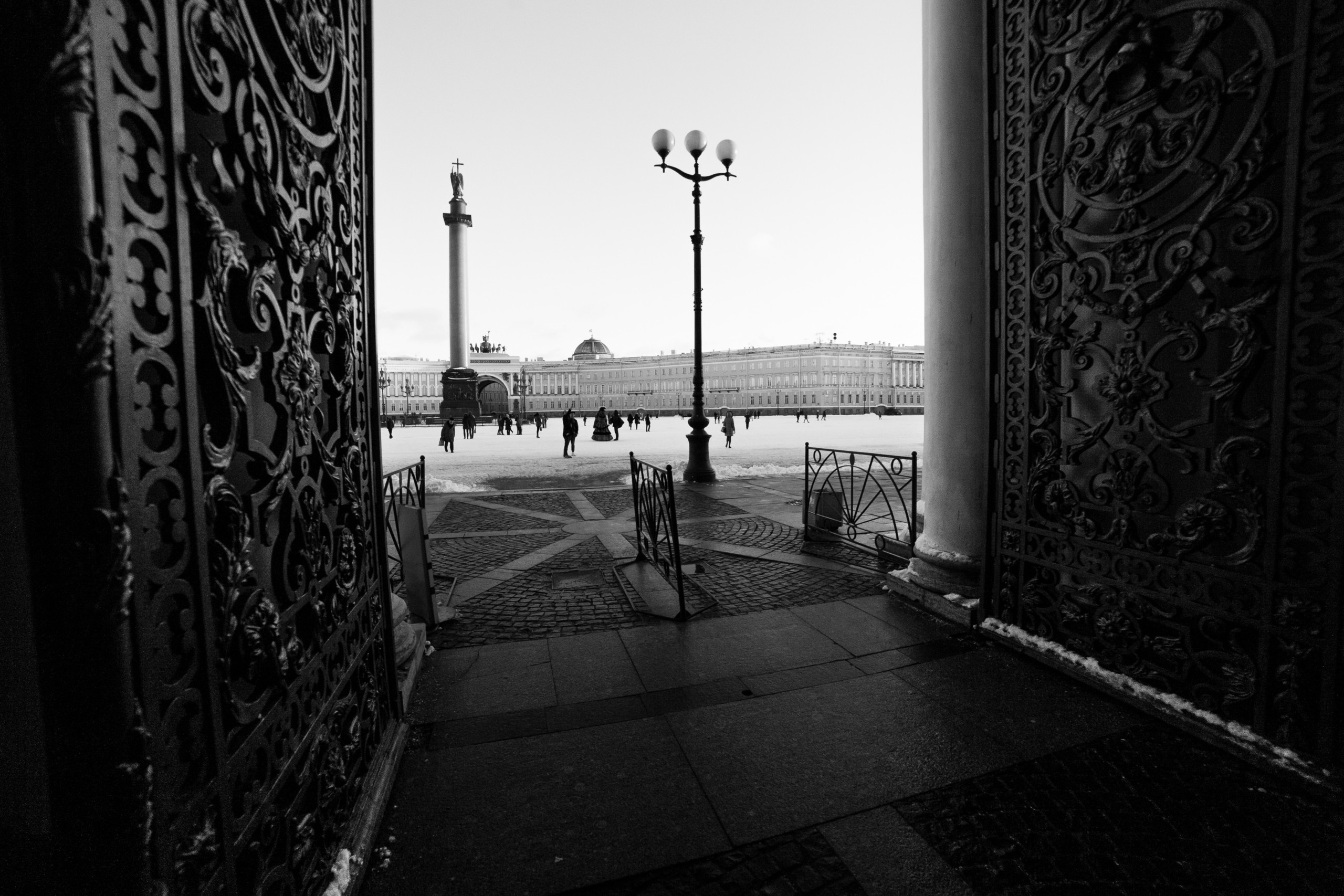 Saint-Petersburg. Künstler Verstecktoff