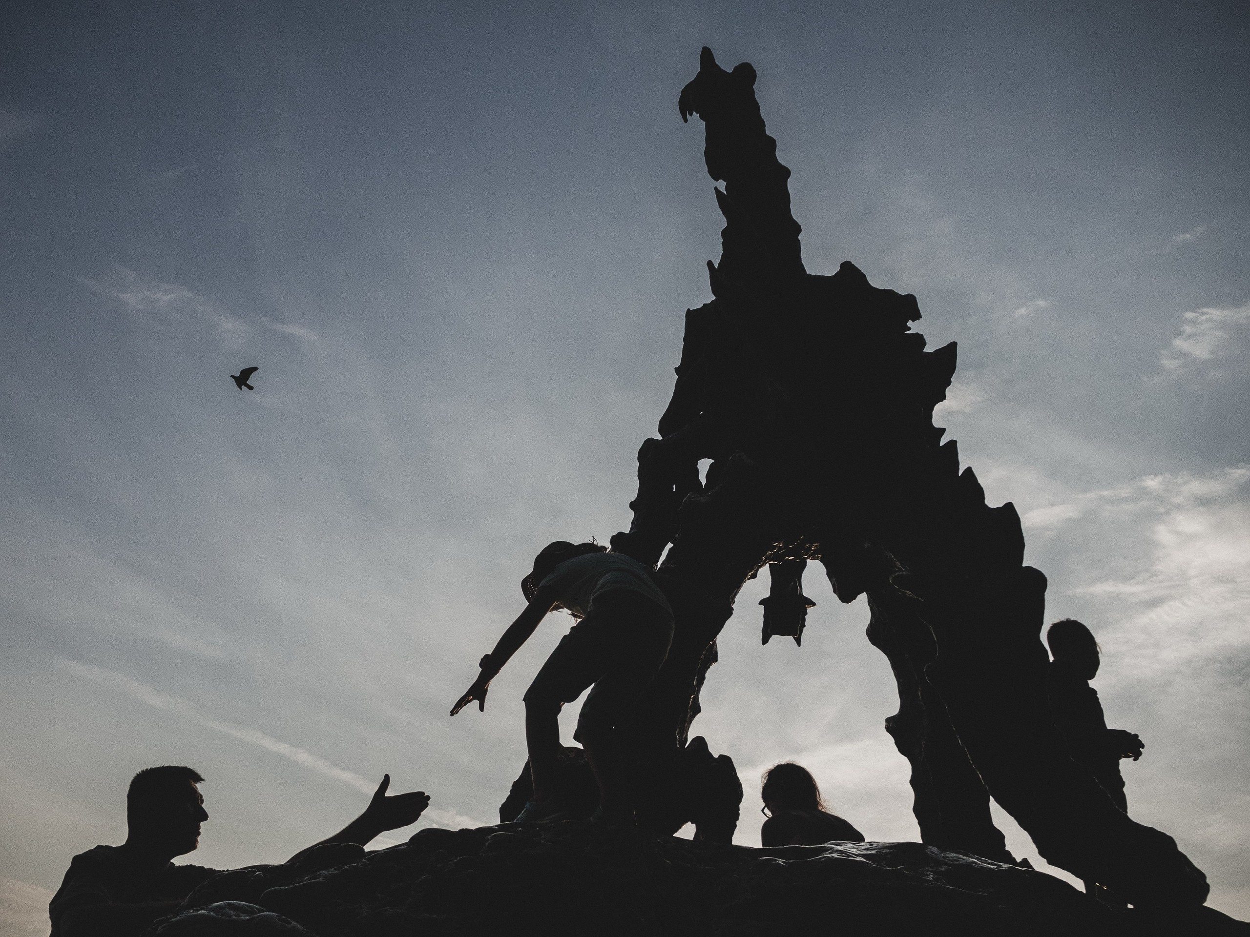 Poland. Künstler Verstecktoff