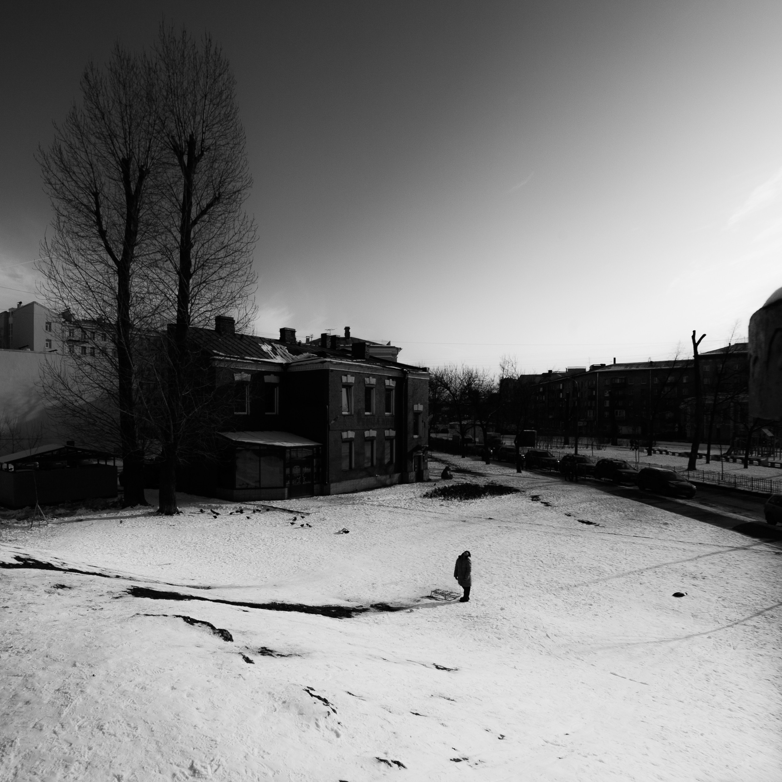 Saint-Petersburg. Künstler Verstecktoff