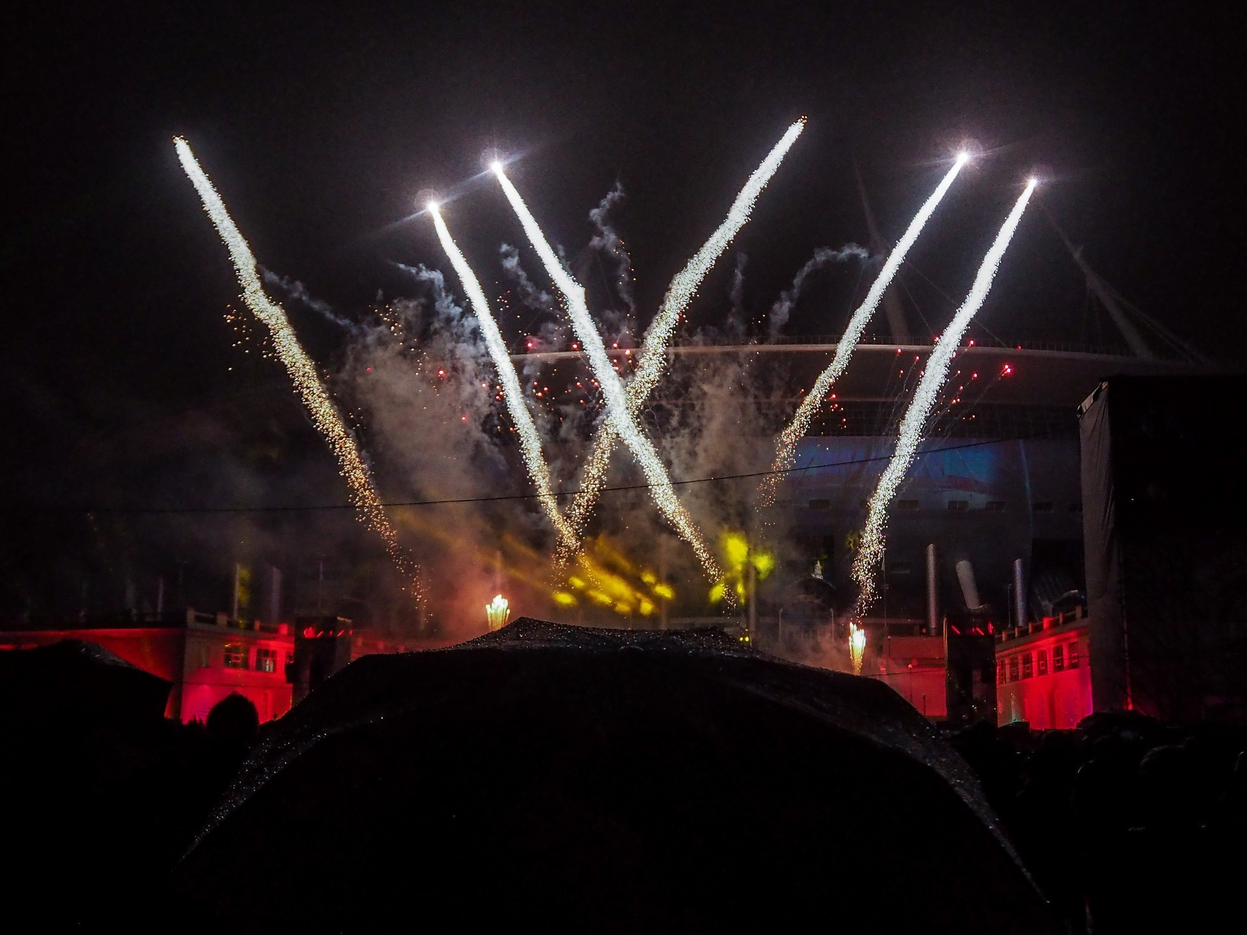 Saint-Petersburg. Künstler Verstecktoff