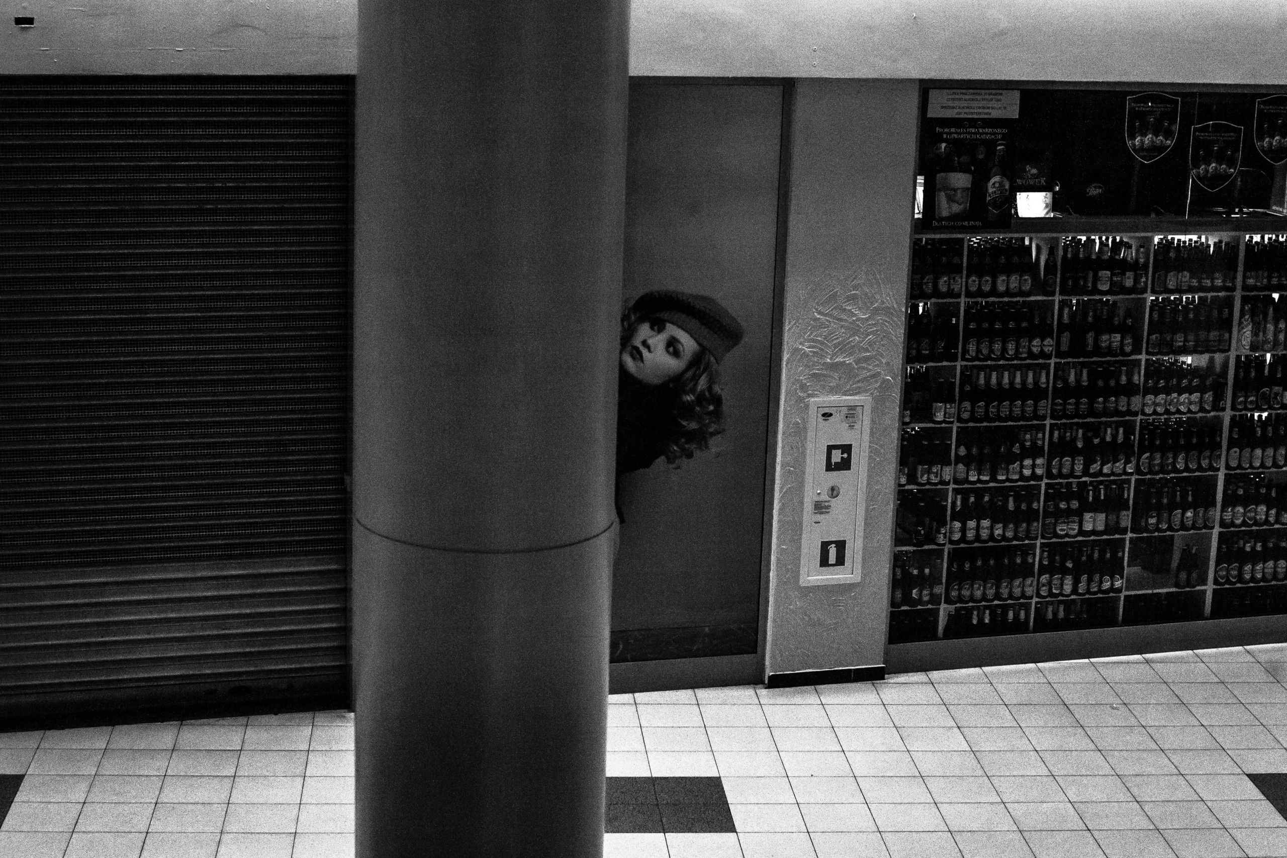 Poland. Künstler Verstecktoff