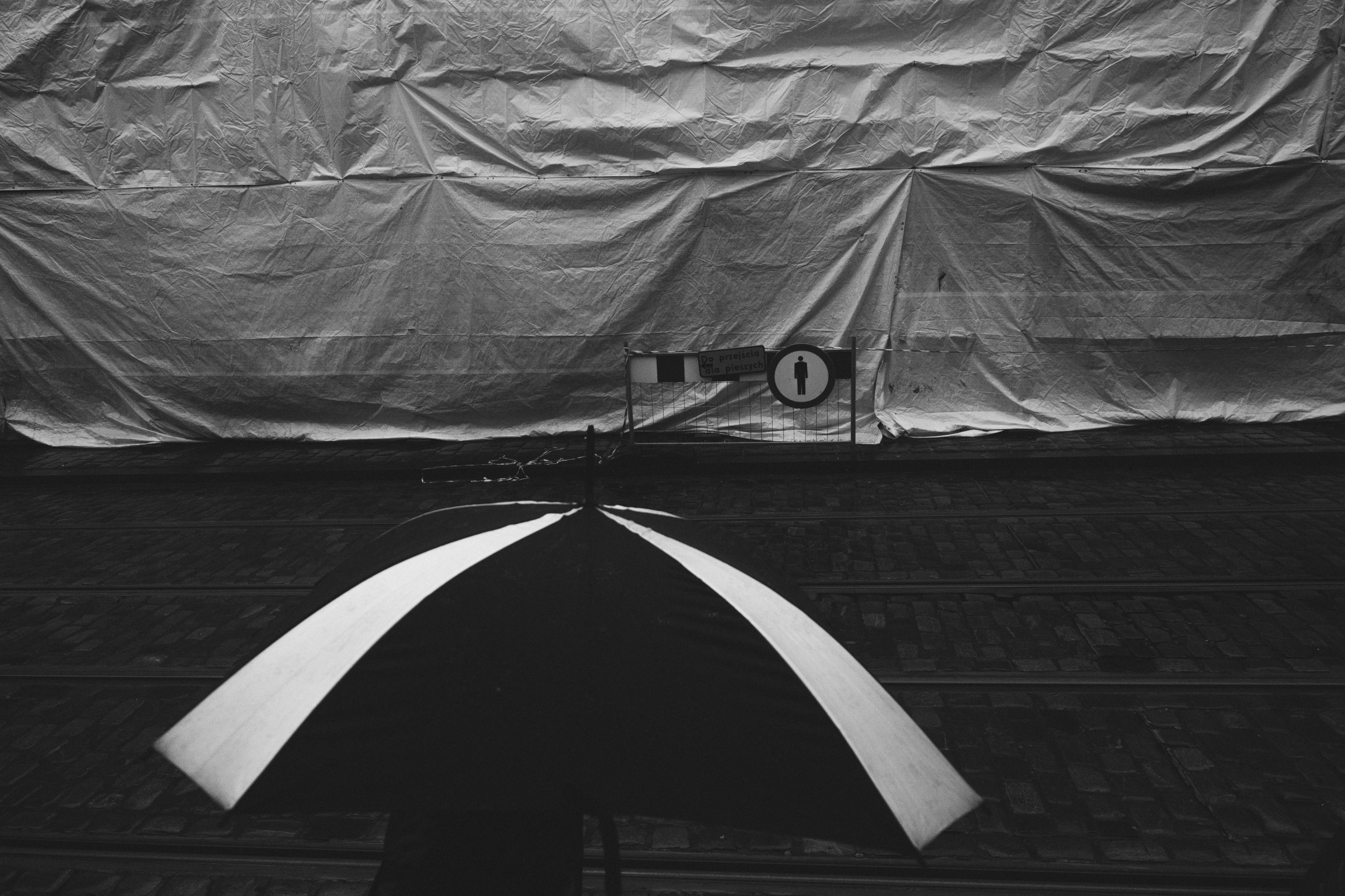 Poland. Künstler Verstecktoff