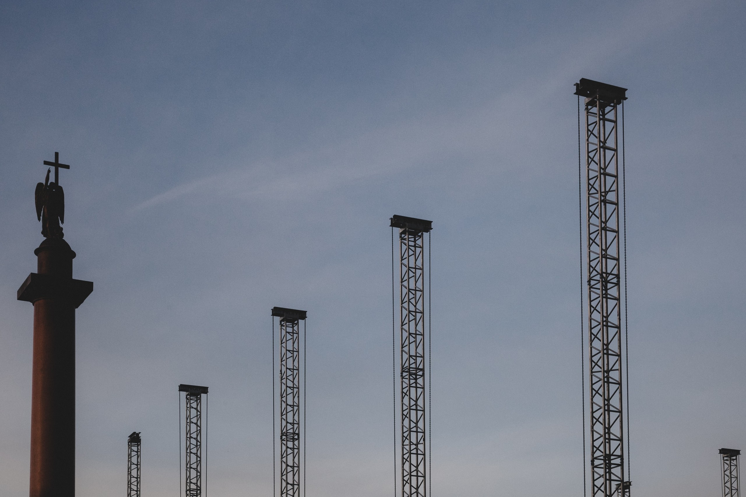 Saint-Petersburg. Künstler Verstecktoff