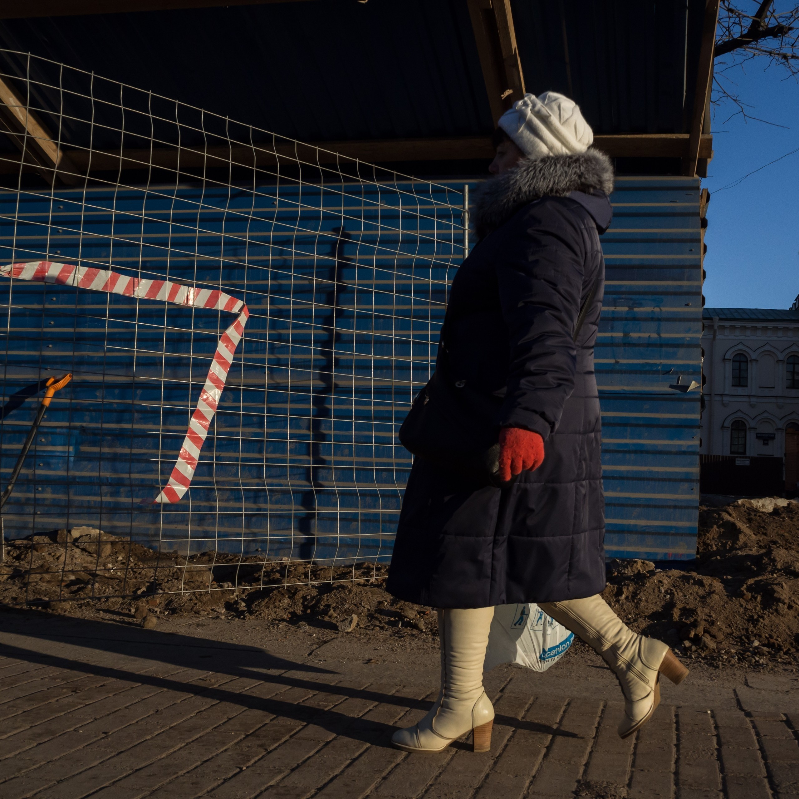 Saint-Petersburg. Künstler Verstecktoff