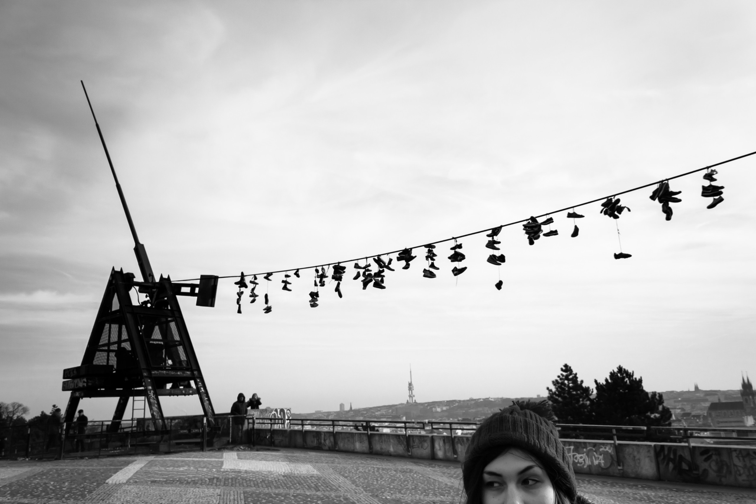 Czech Republic. Künstler Verstecktoff