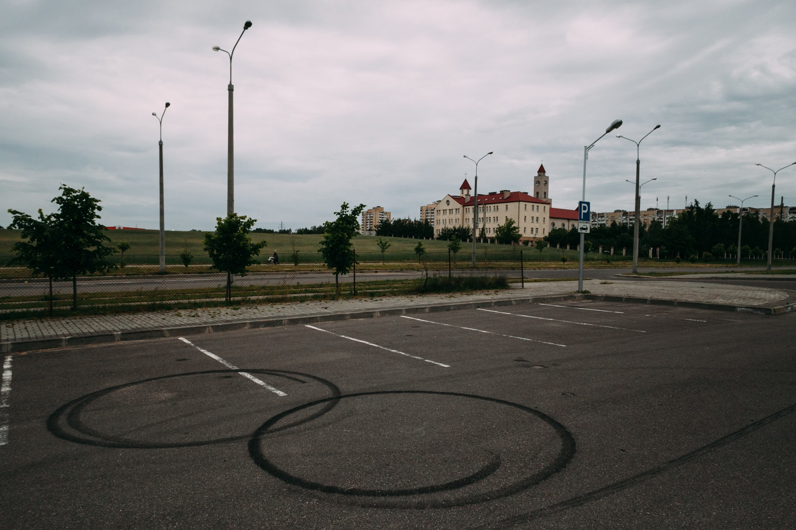 Belarus. Künstler Verstecktoff