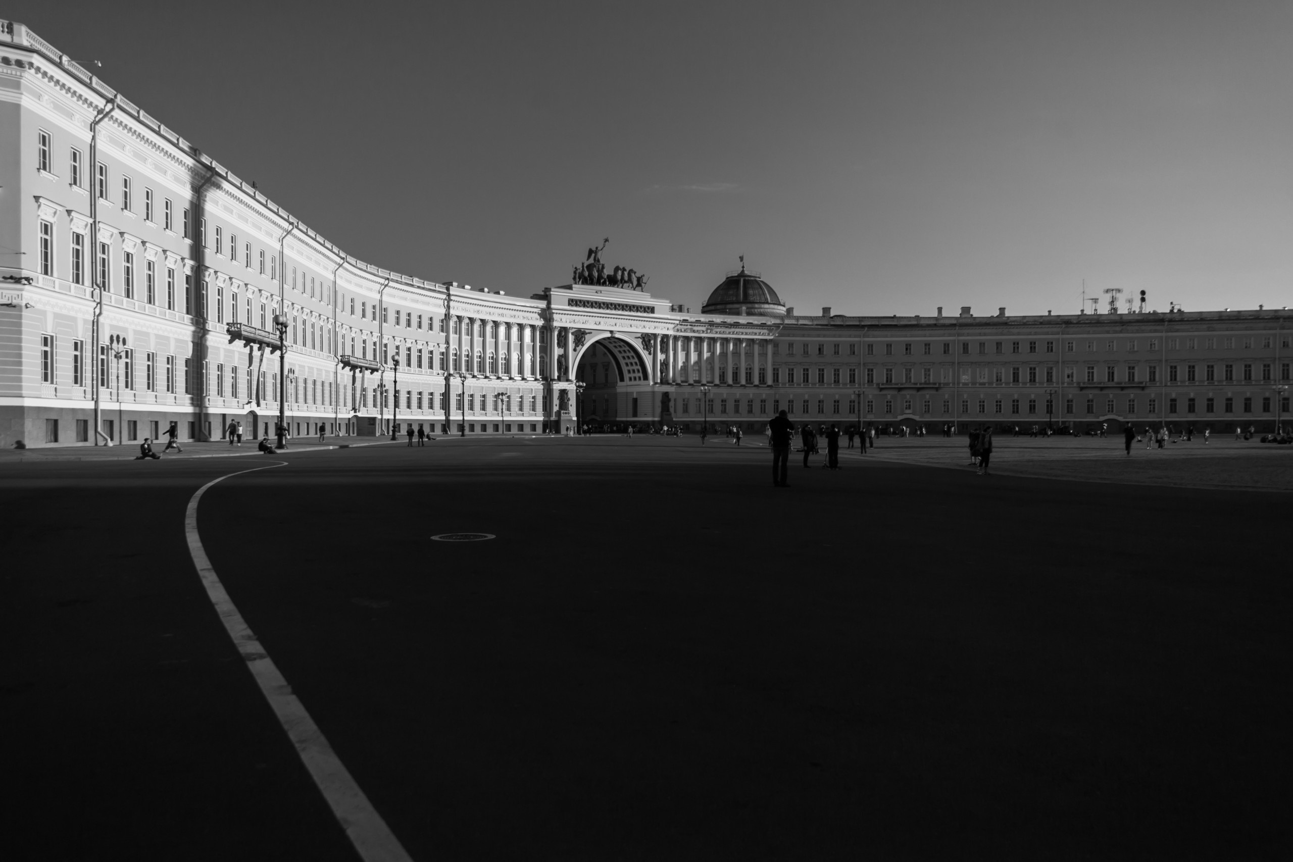 Saint-Petersburg. Künstler Verstecktoff