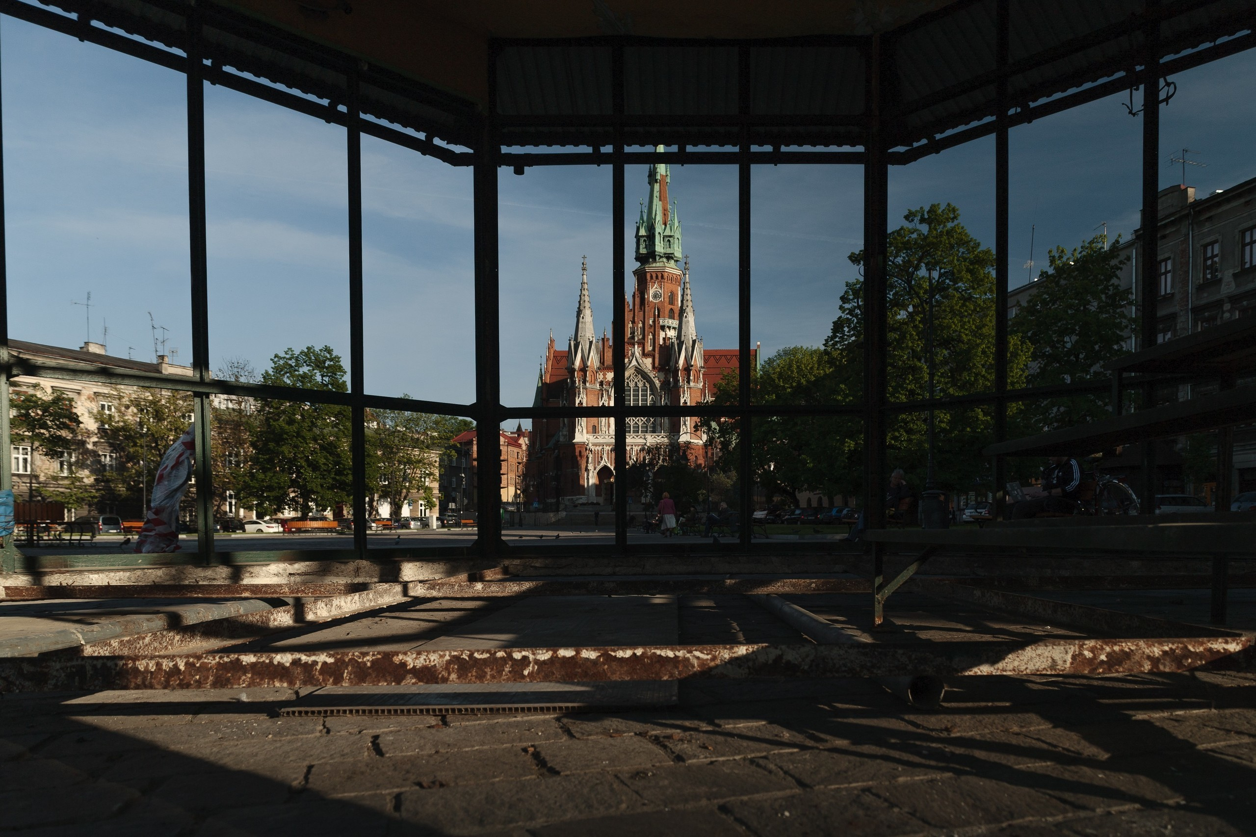 Poland. Künstler Verstecktoff