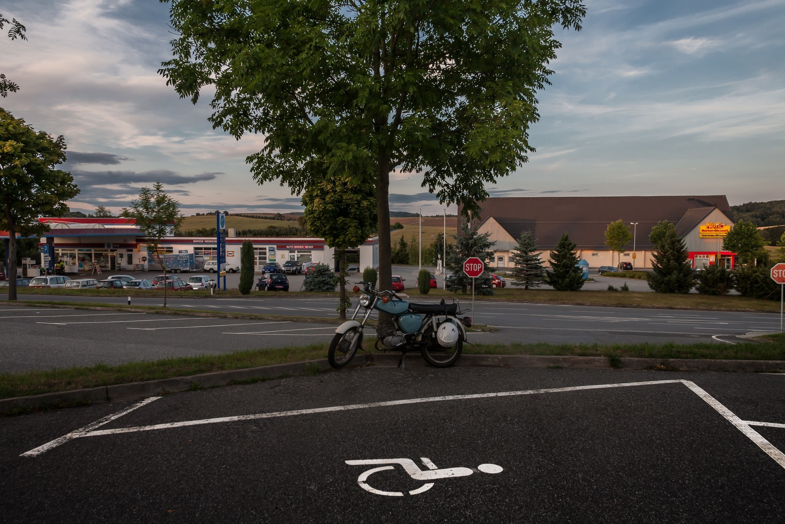 Germany. Künstler Verstecktoff