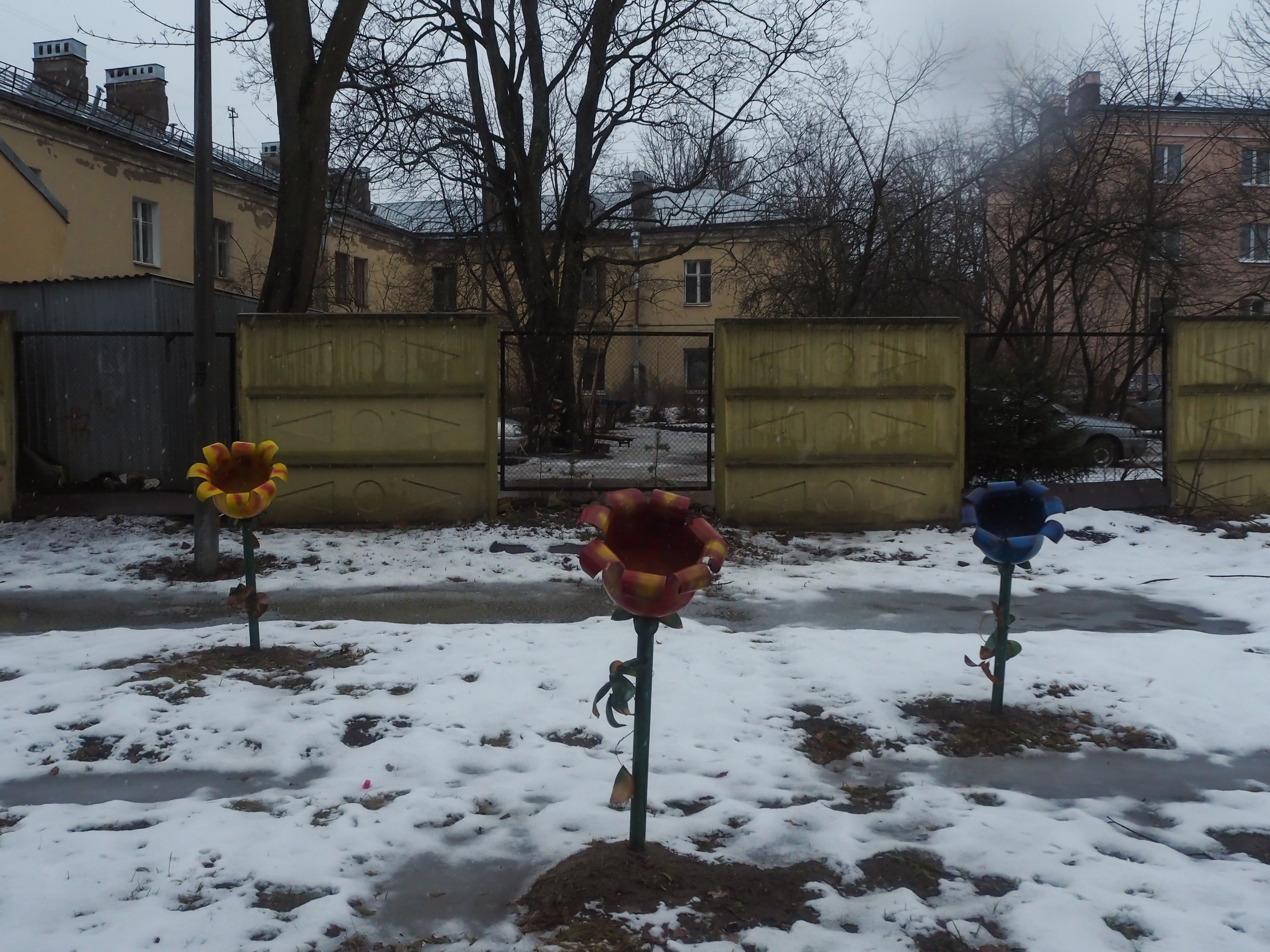 Saint-Petersburg. Künstler Verstecktoff