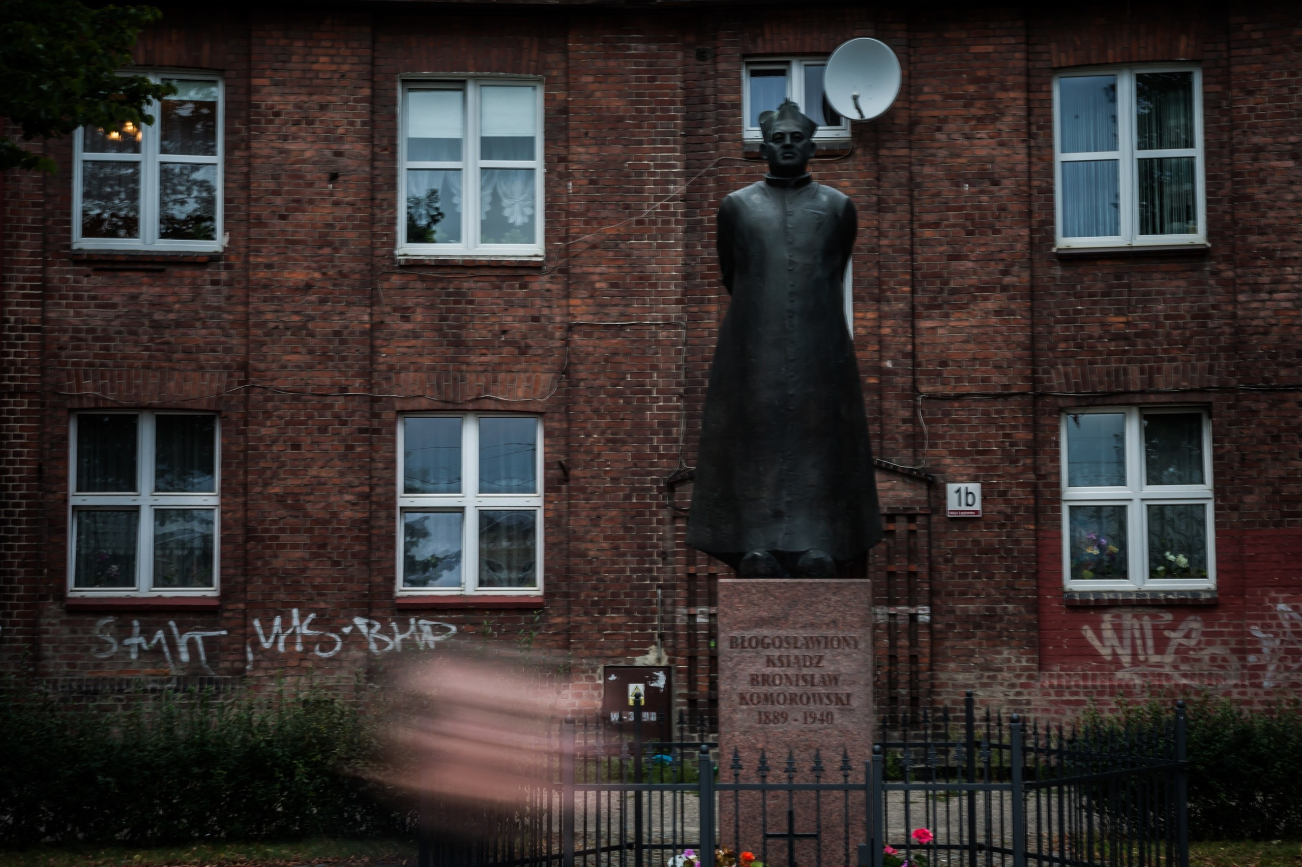 Poland. Künstler Verstecktoff