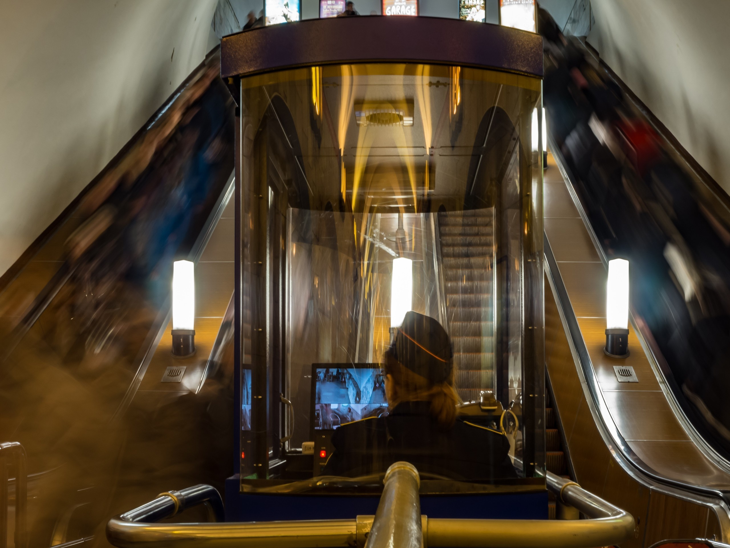 Saint-Petersburg. Künstler Verstecktoff