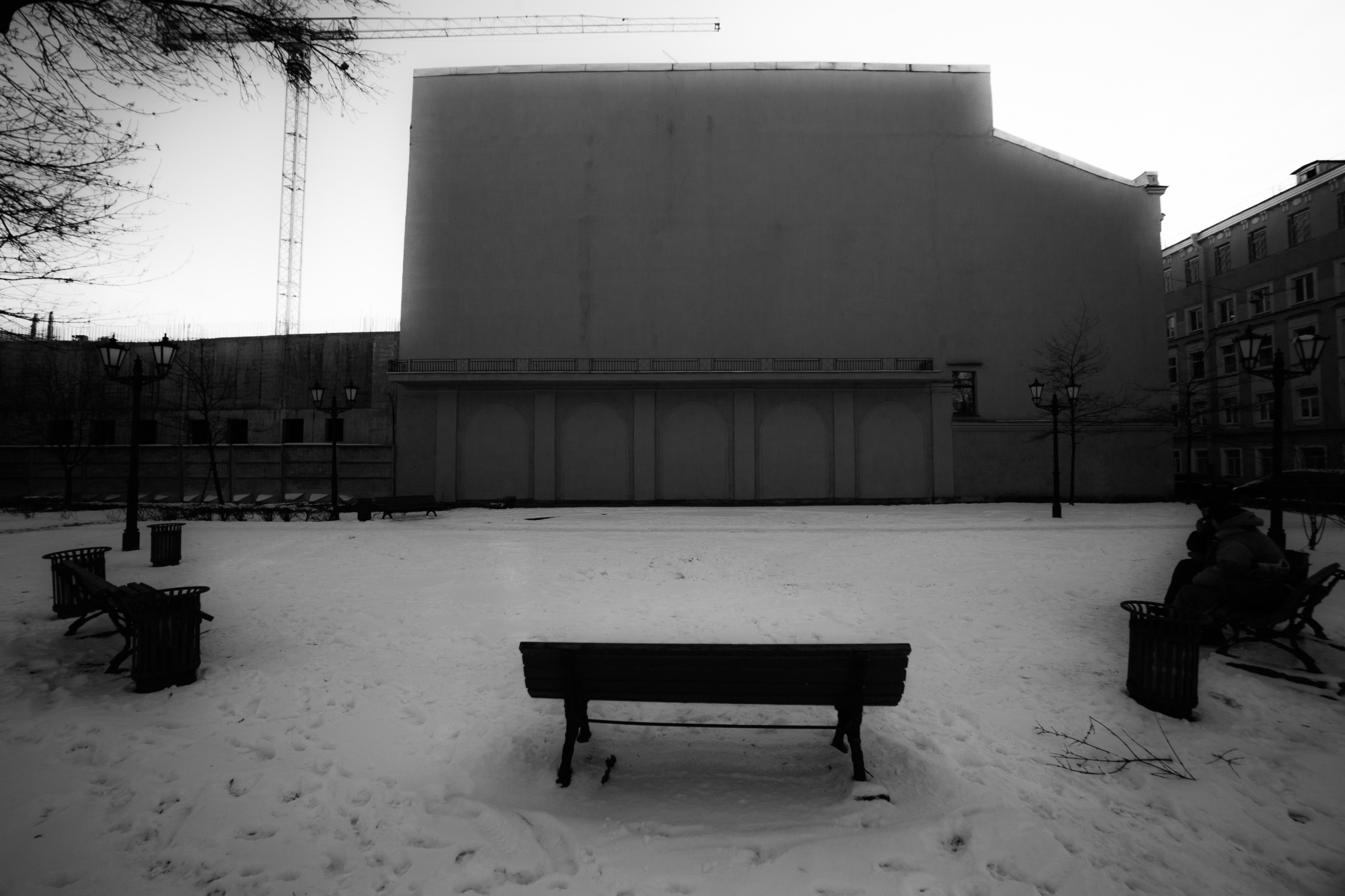 Saint-Petersburg. Künstler Verstecktoff