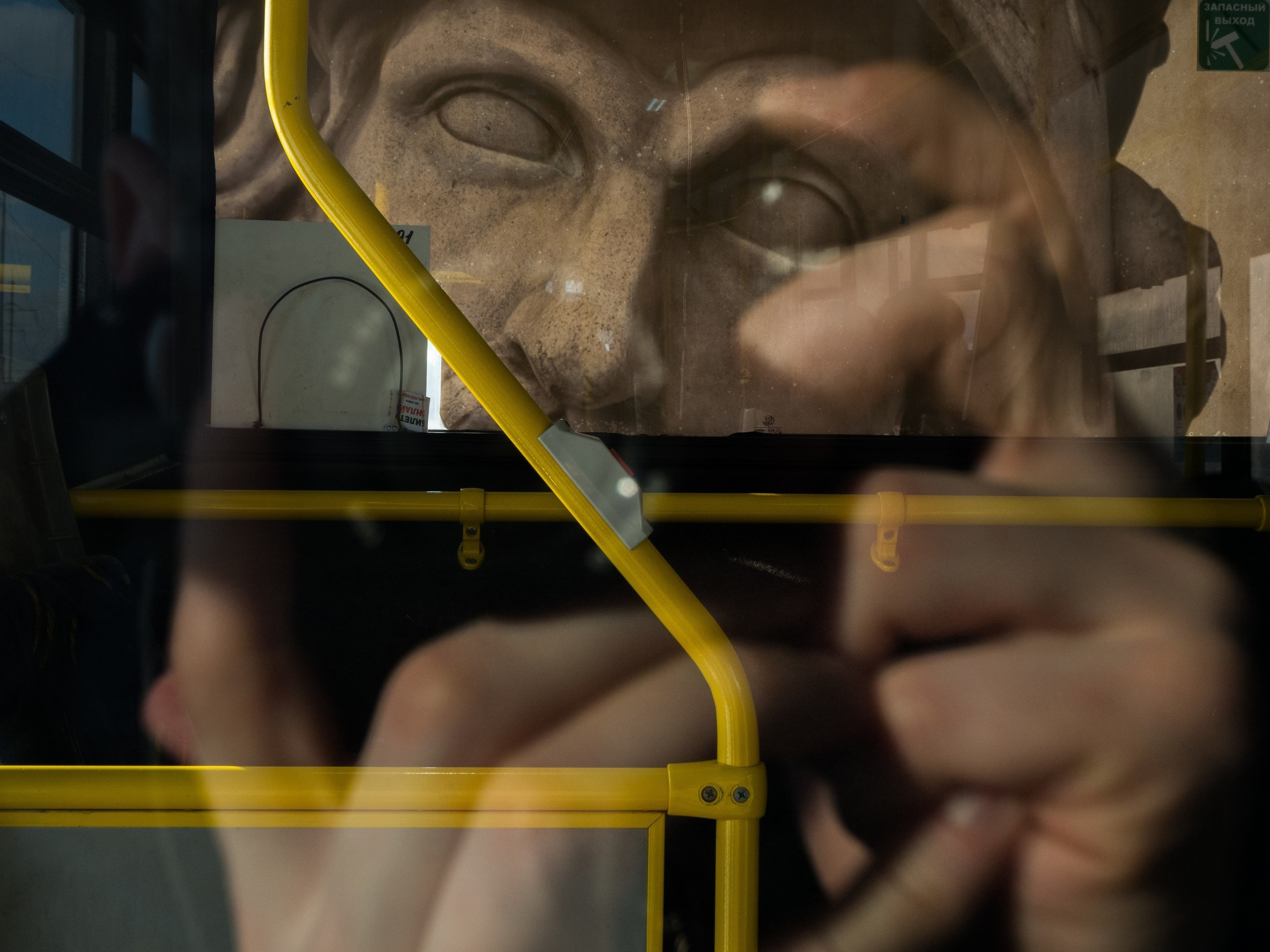 Saint-Petersburg. Künstler Verstecktoff