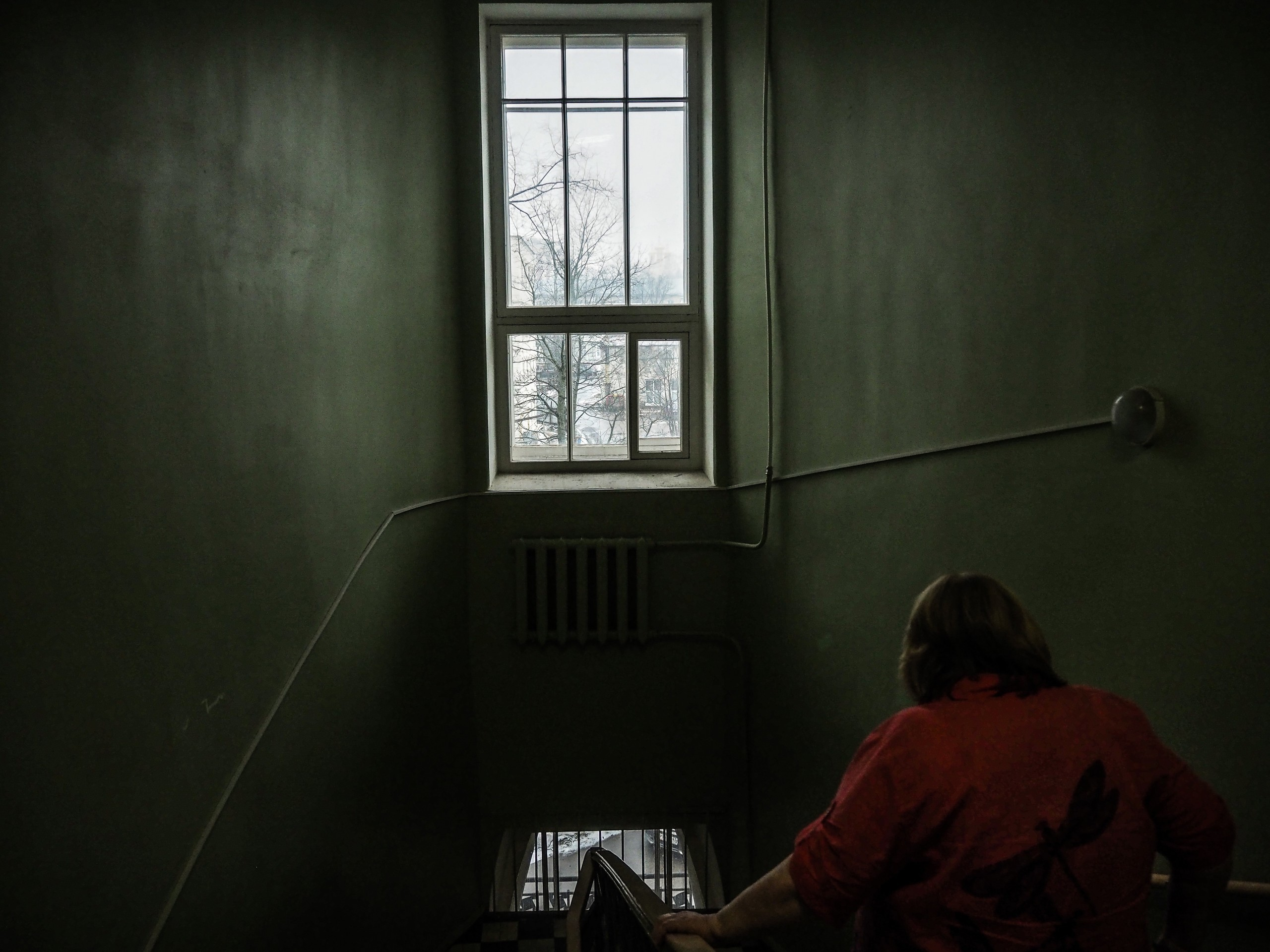 Saint-Petersburg. Künstler Verstecktoff