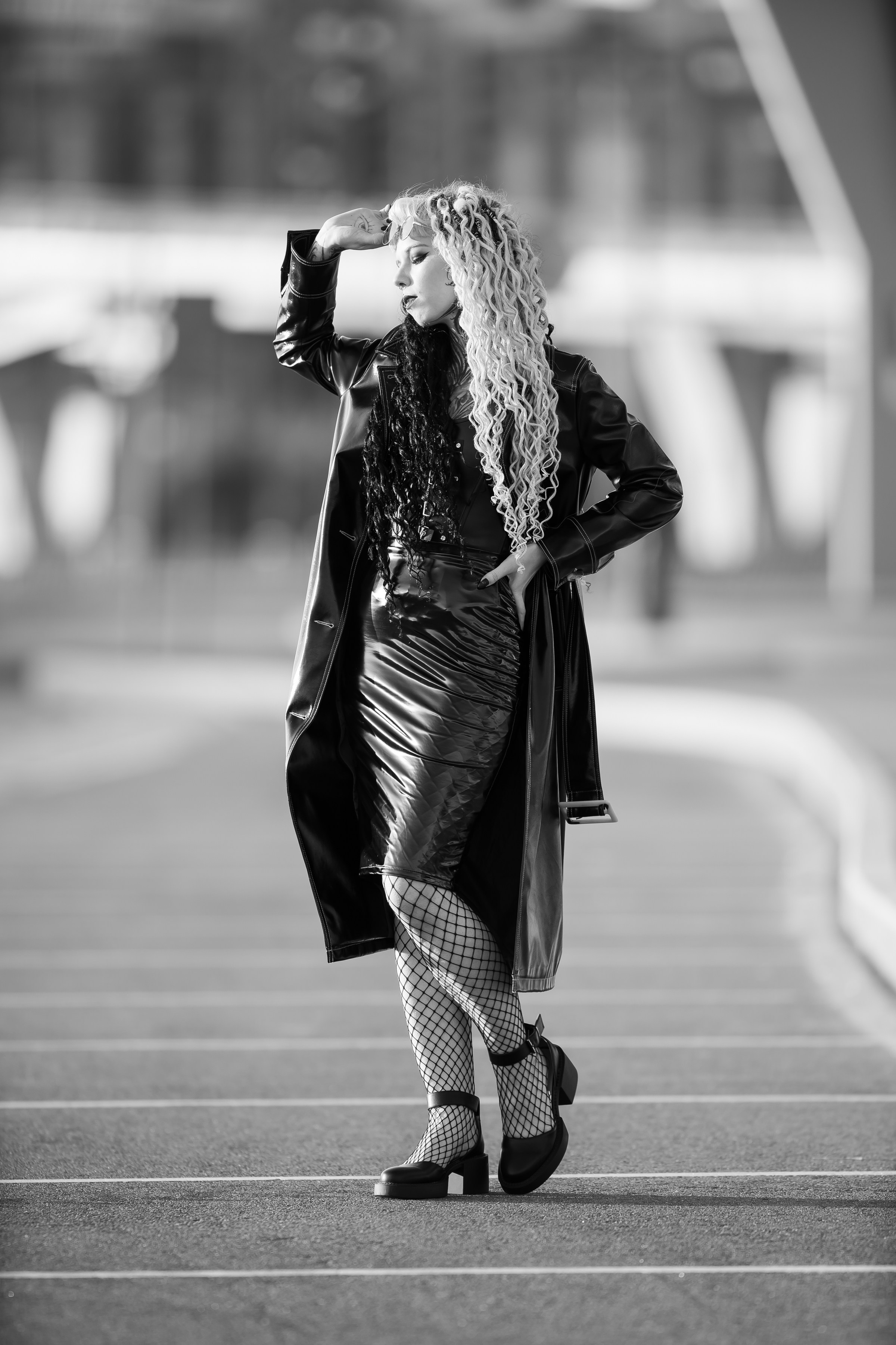 Оля. Паркинг. Портретный фотограф в Санкт-Петербурге Александр Быстрицкий