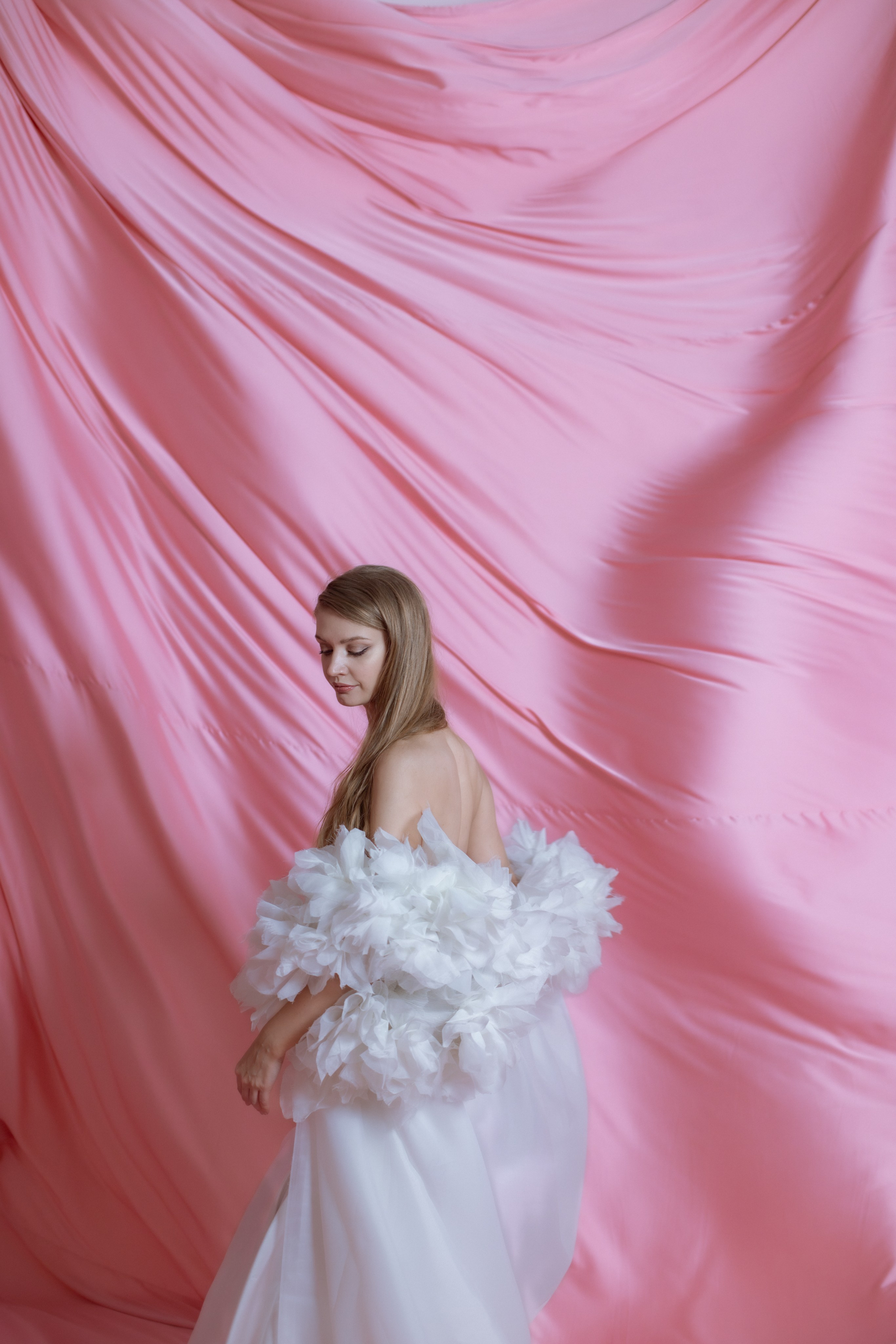 Розовый шёлк фотодень. Свадебный и семейный фотограф Москва и Московская область