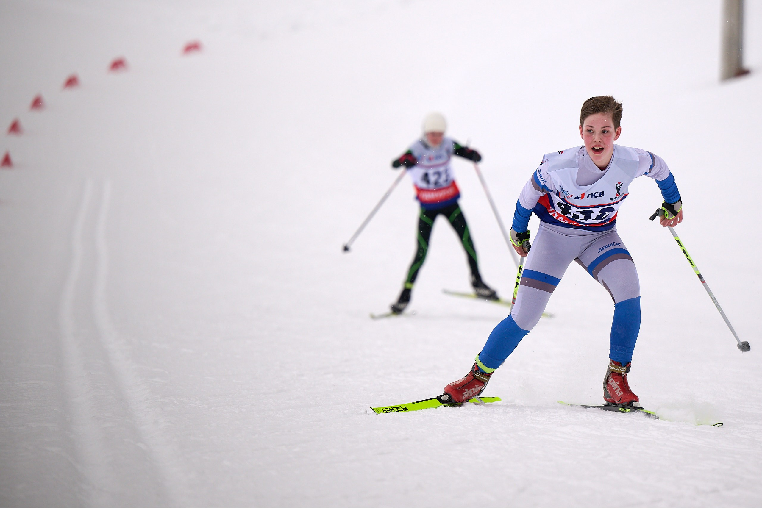 Всероссийские соревнования по лыжным гонкам «Пионерская правда». Ижевс. Спортивный репортажный фотограф в Ижевске Сергей Мерзляков